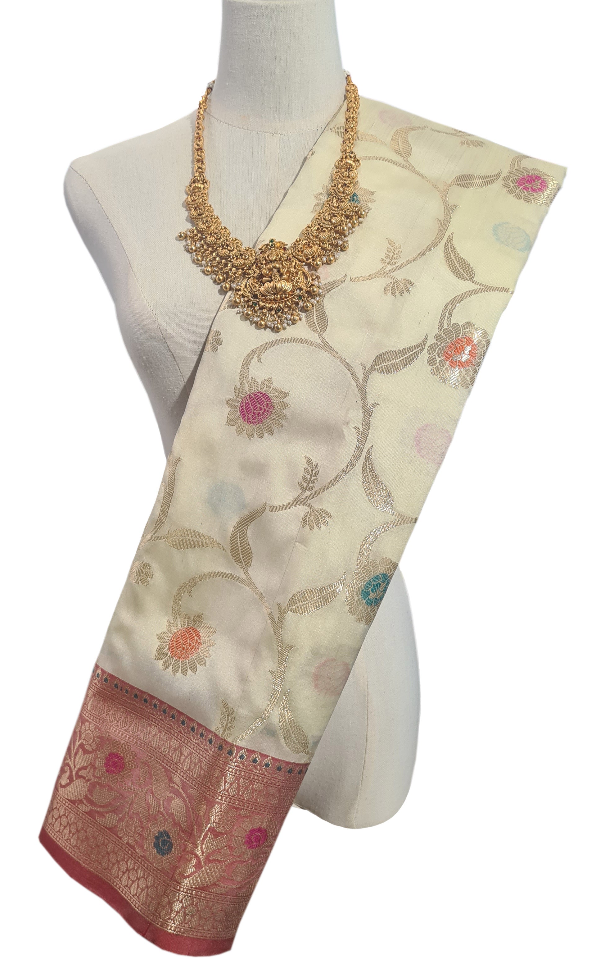 Banarasi Katan Jaal Silk Sarees