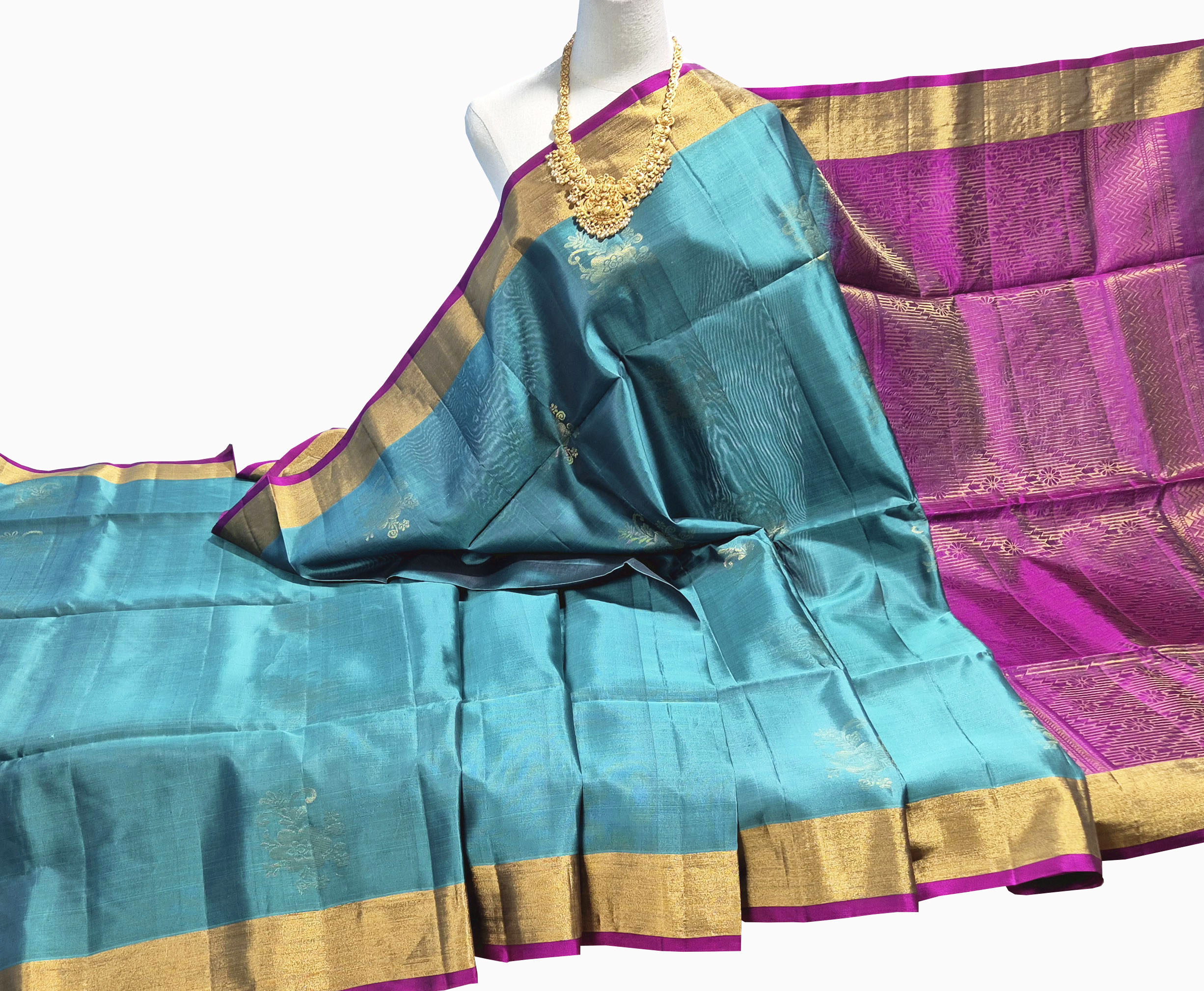 Kanchipuram Pure Soft Silk Saree