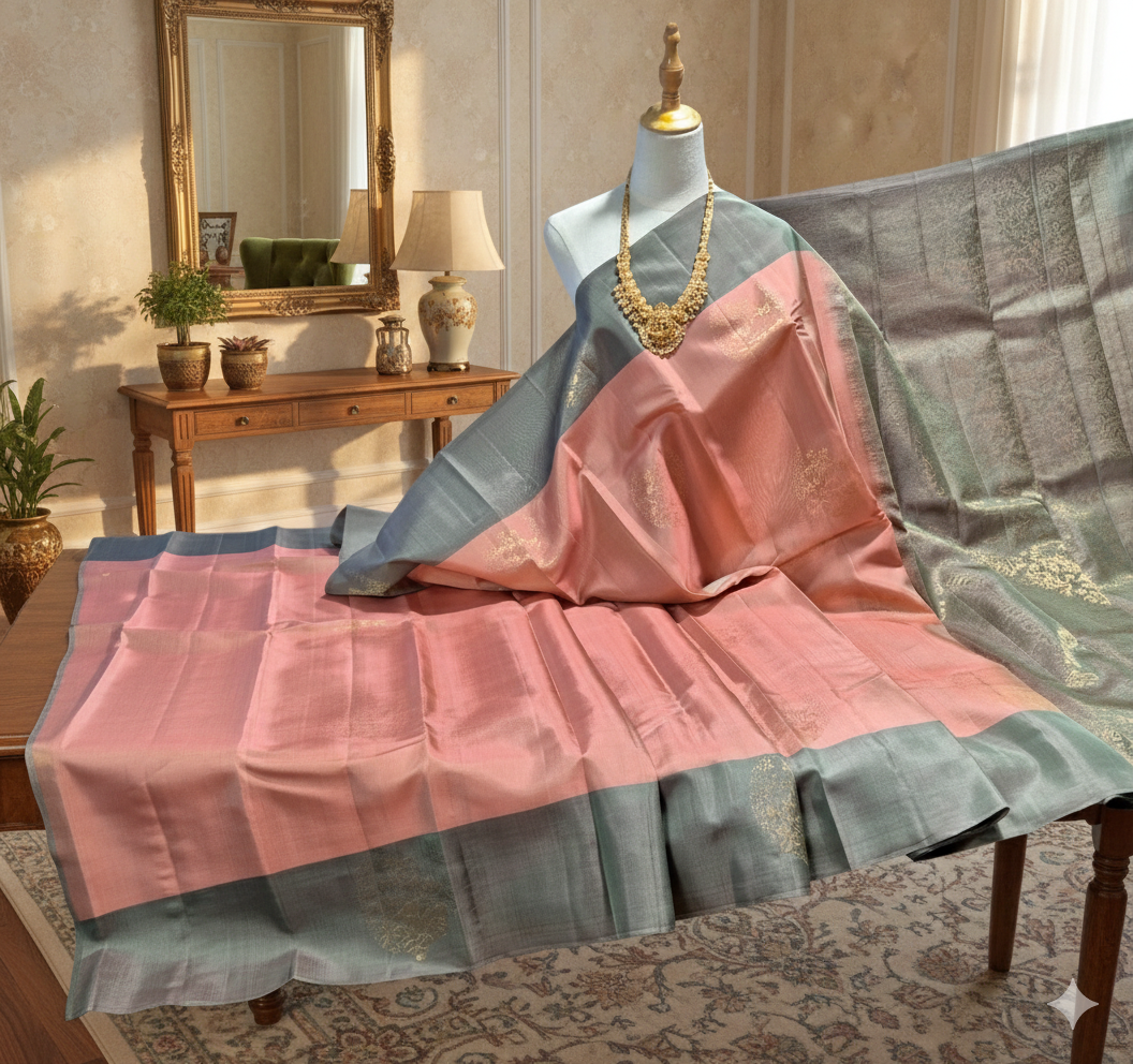 Kanchipuram Pure Soft Silk Saree