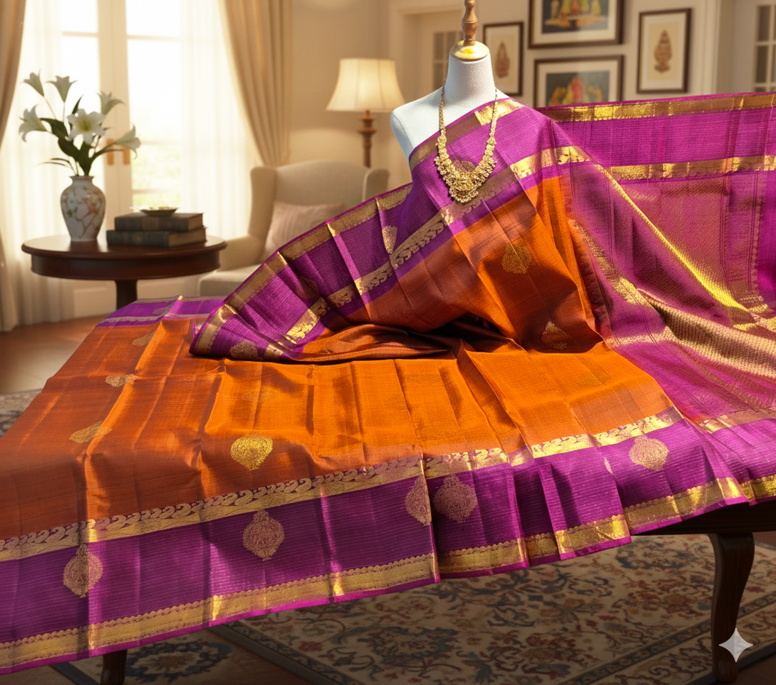 Kanchipuram Pure Silk Saree