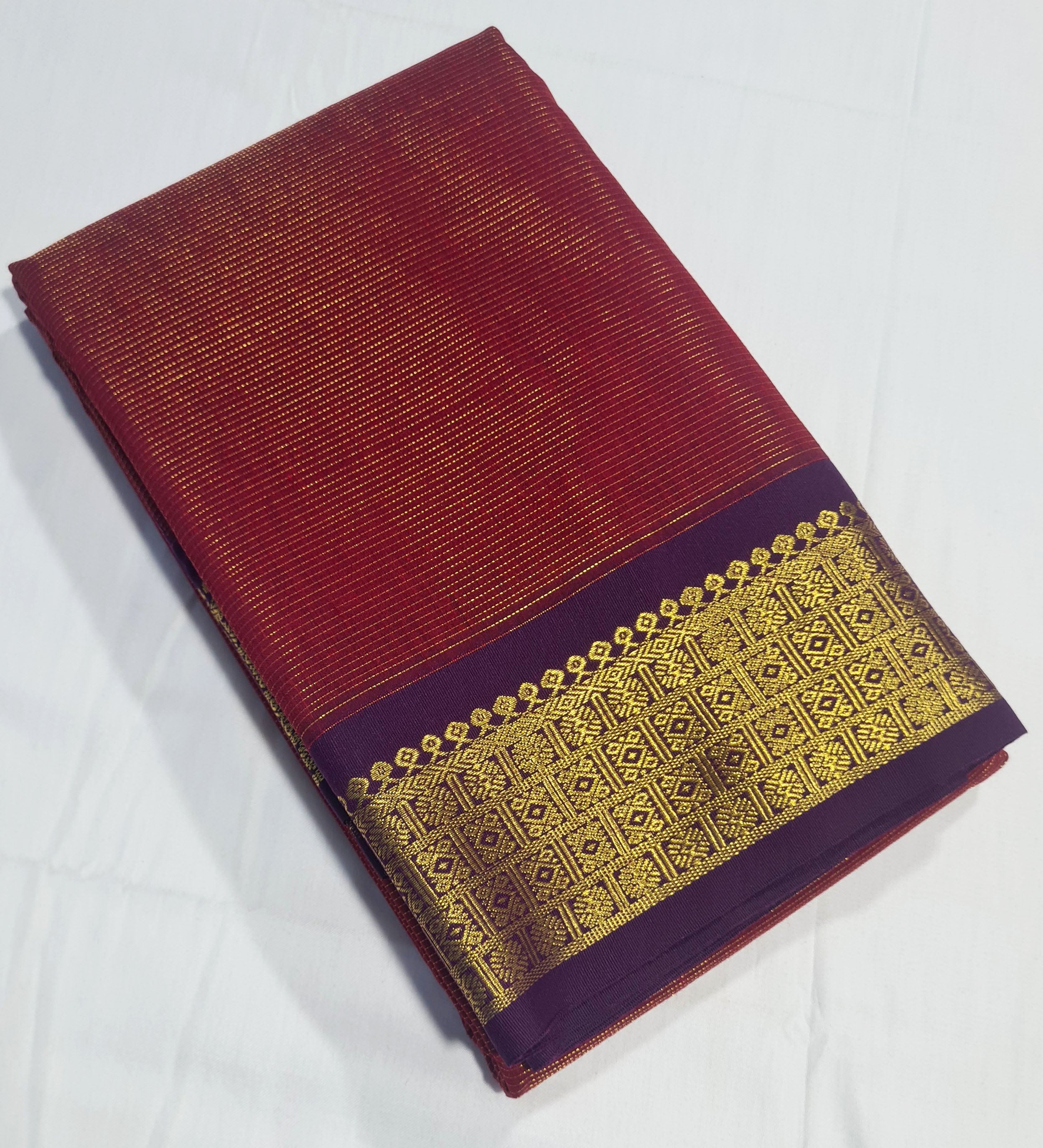 Kanchipuram Agarlic Cotton Sarees