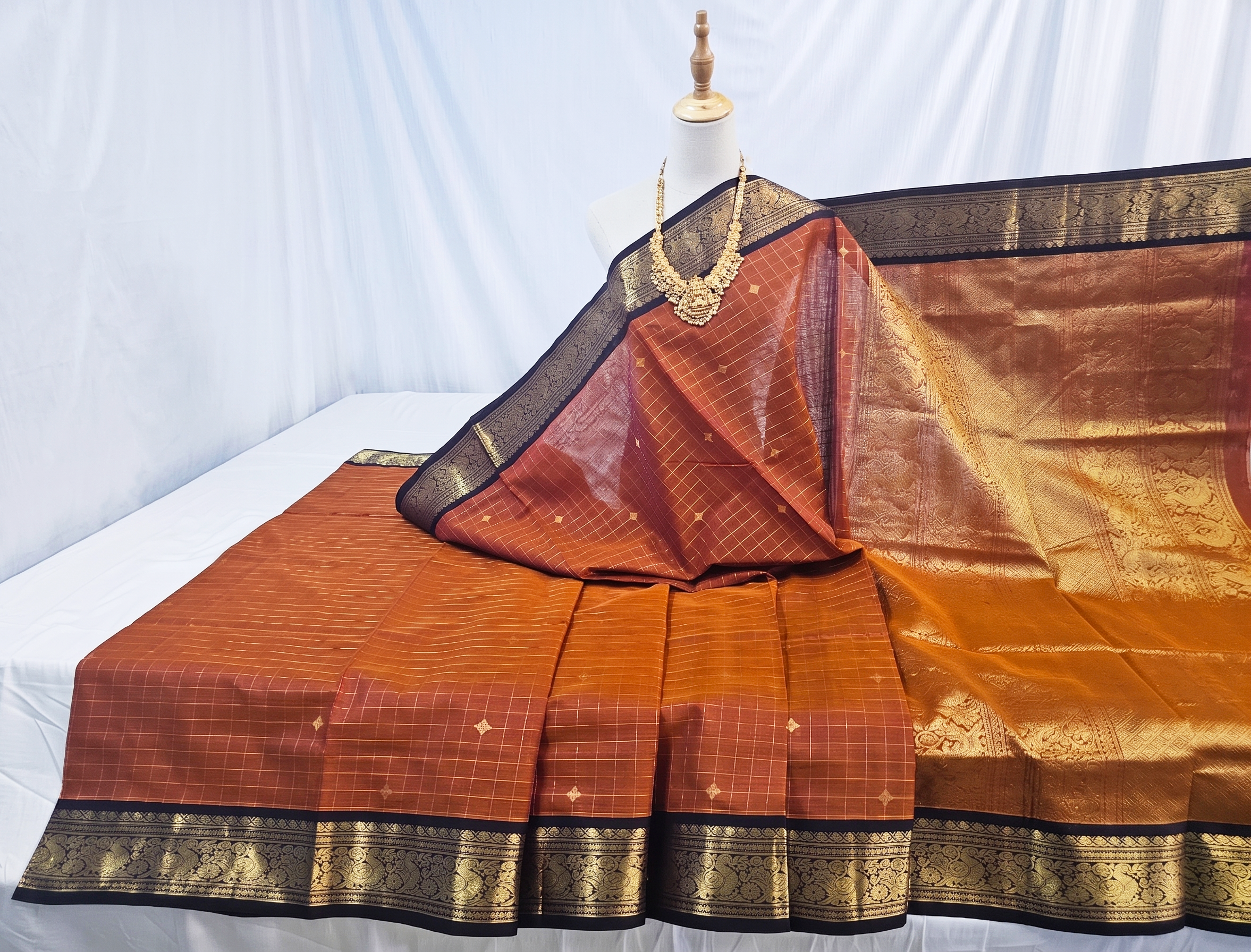 Kanchipuram Pure Silk Cotton Saree