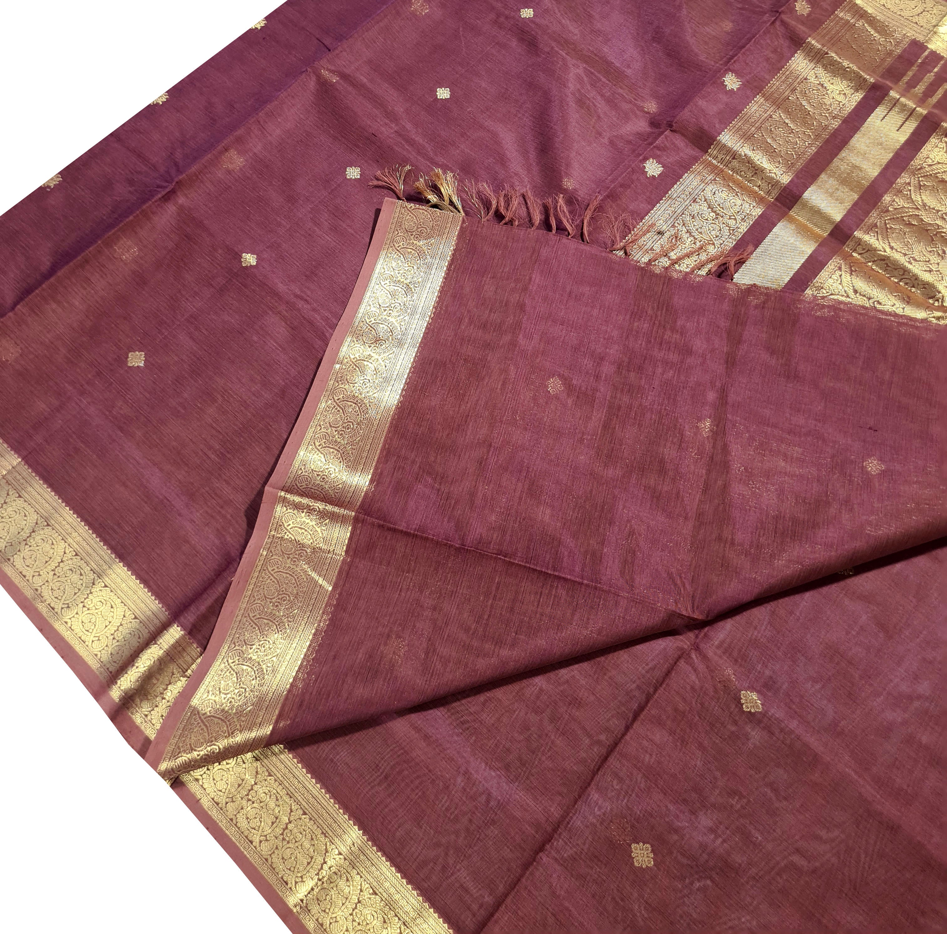 Kanchipuram Pure Silk Cotton Saree