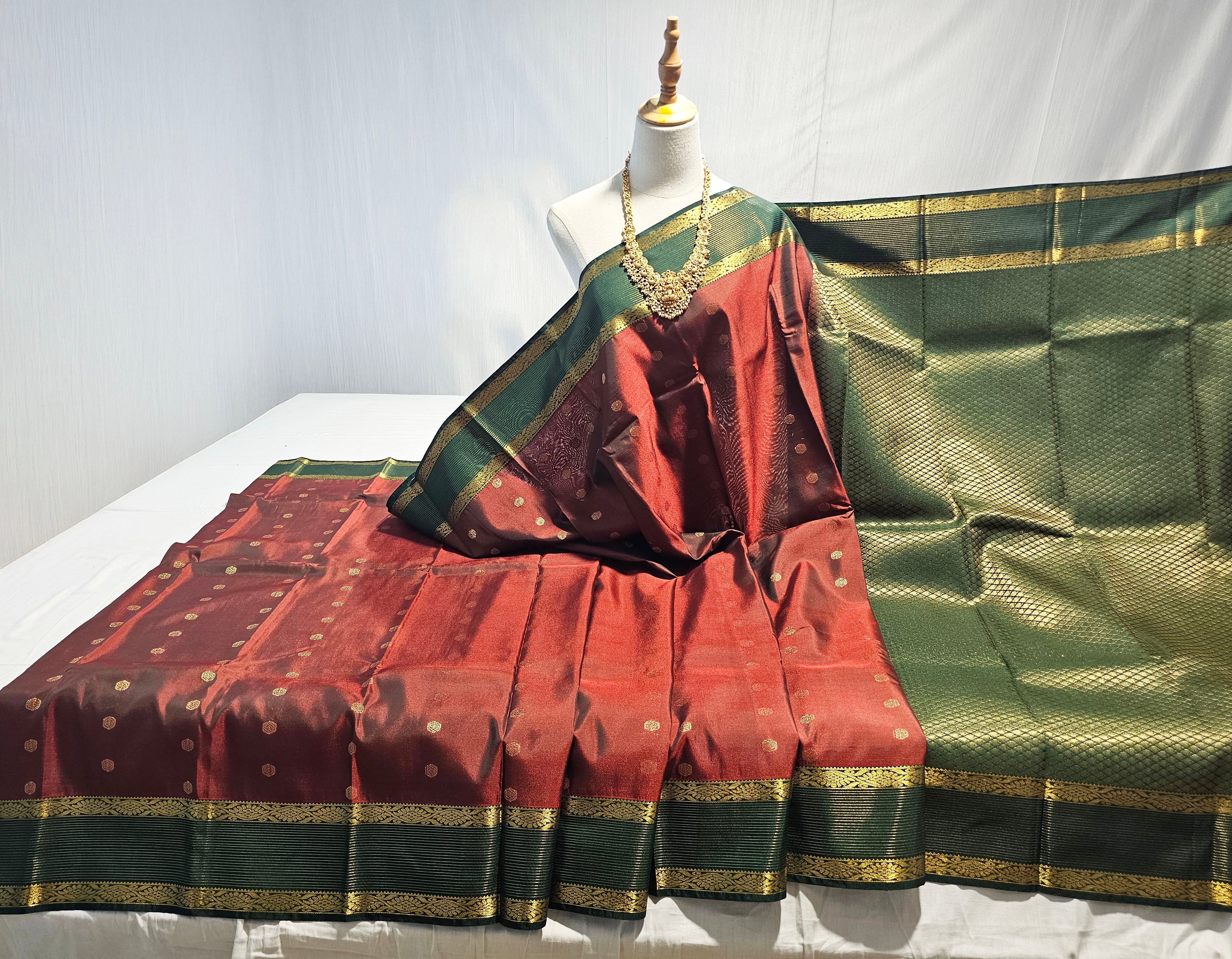 Kanchipuram Pure Soft Silk Saree