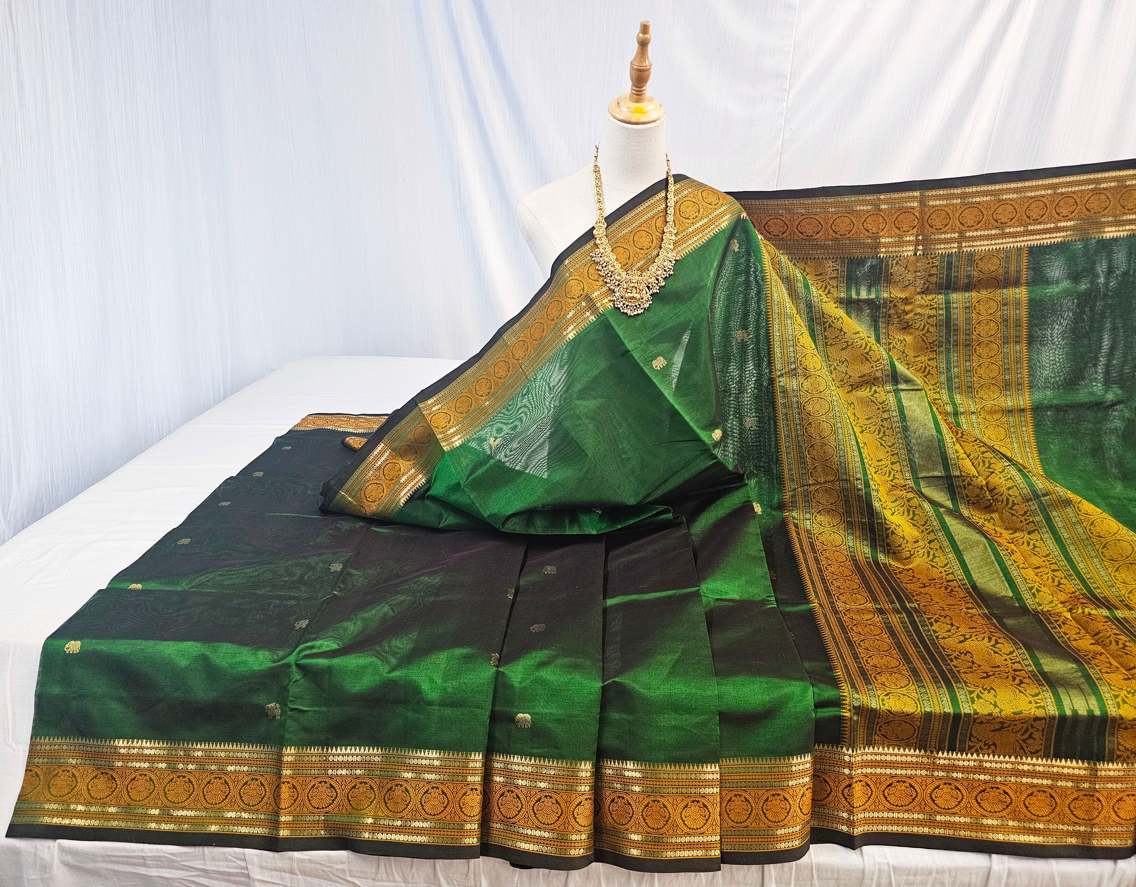 Kanchipuram Pure Silk Cotton Saree