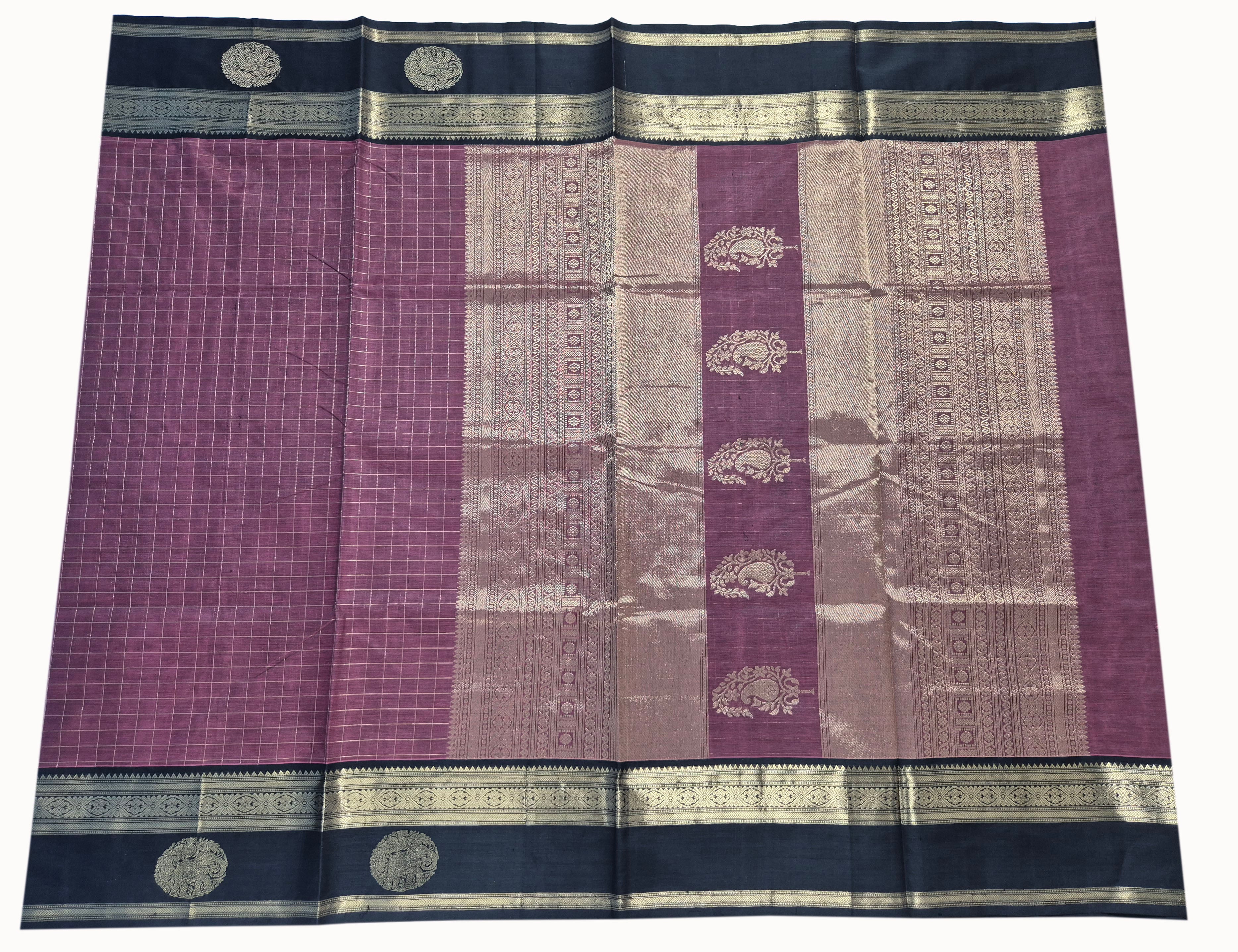 Kanchipuram Pure Silk Cotton Saree