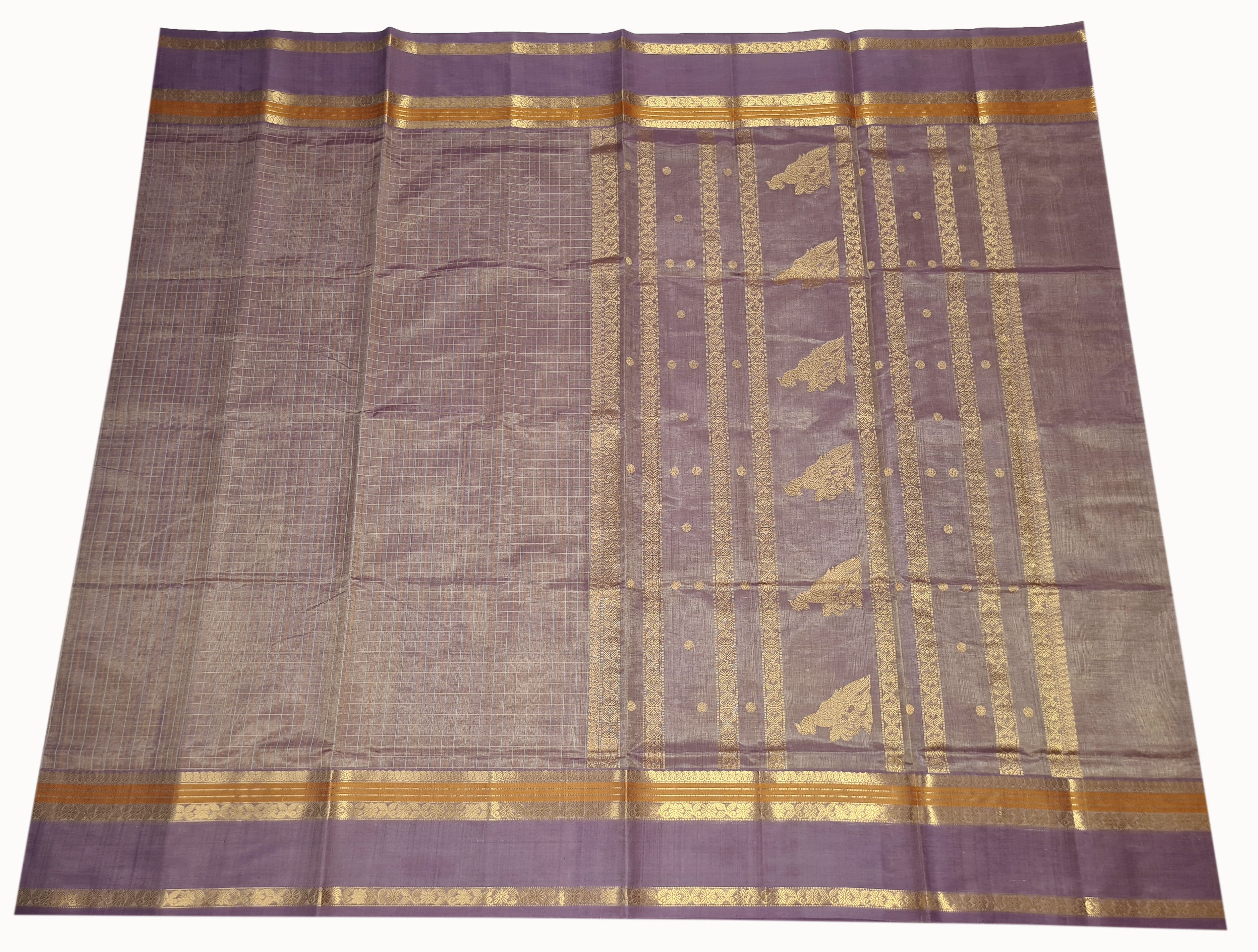 Kanchipuram Pure Silk Cotton Saree