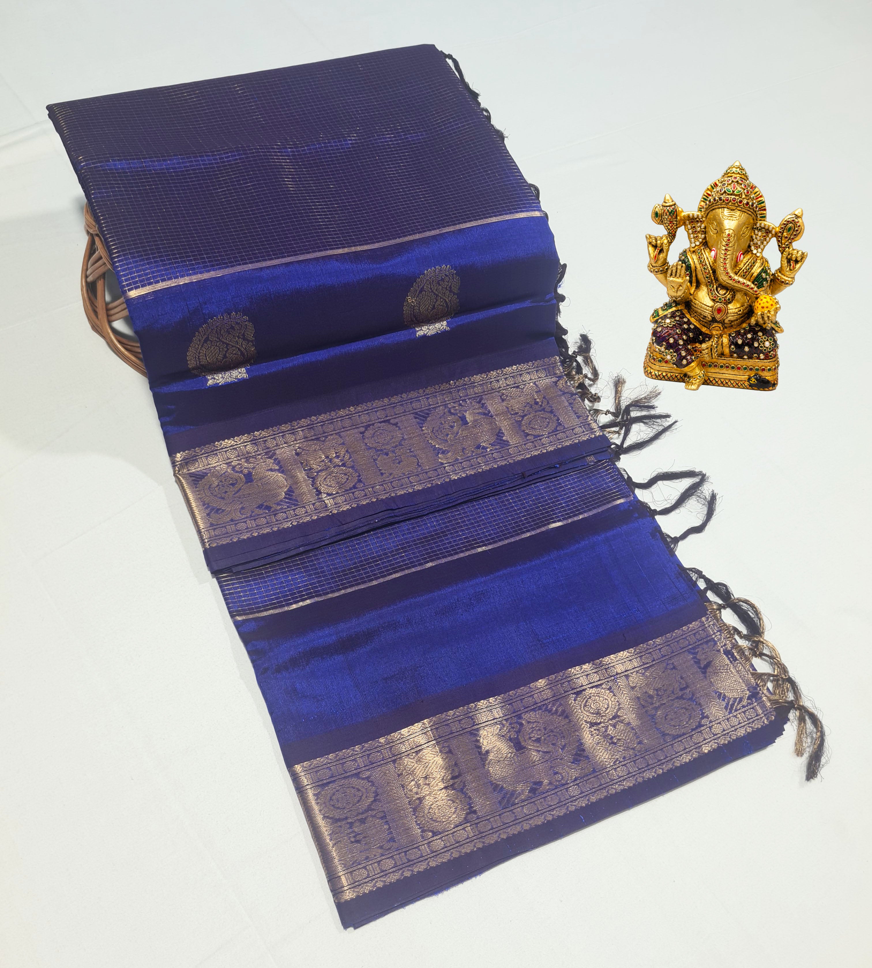 Kanchipuram Pure Silk Cotton Saree