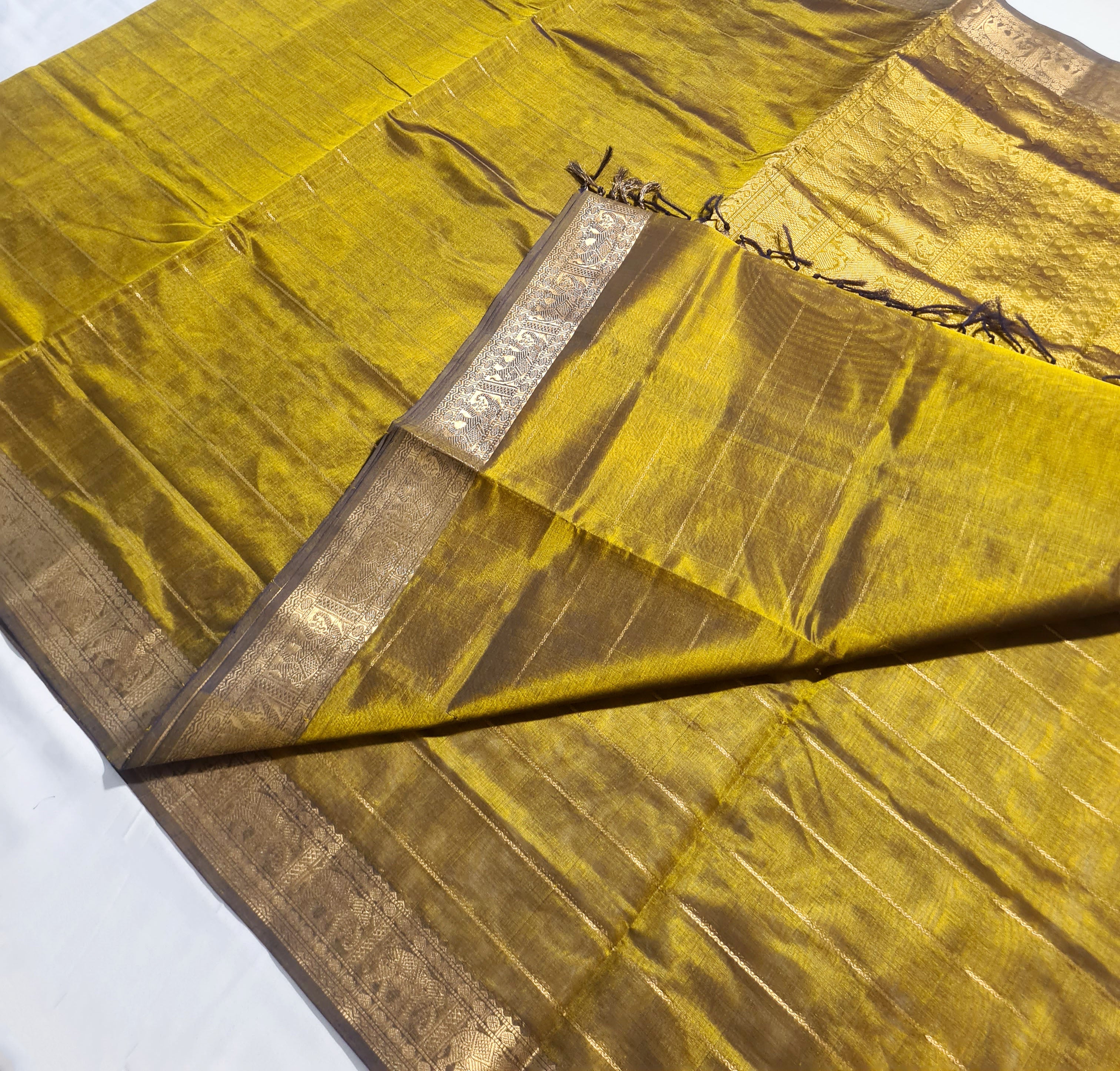 Kanchipuram Pure Silk Cotton Saree