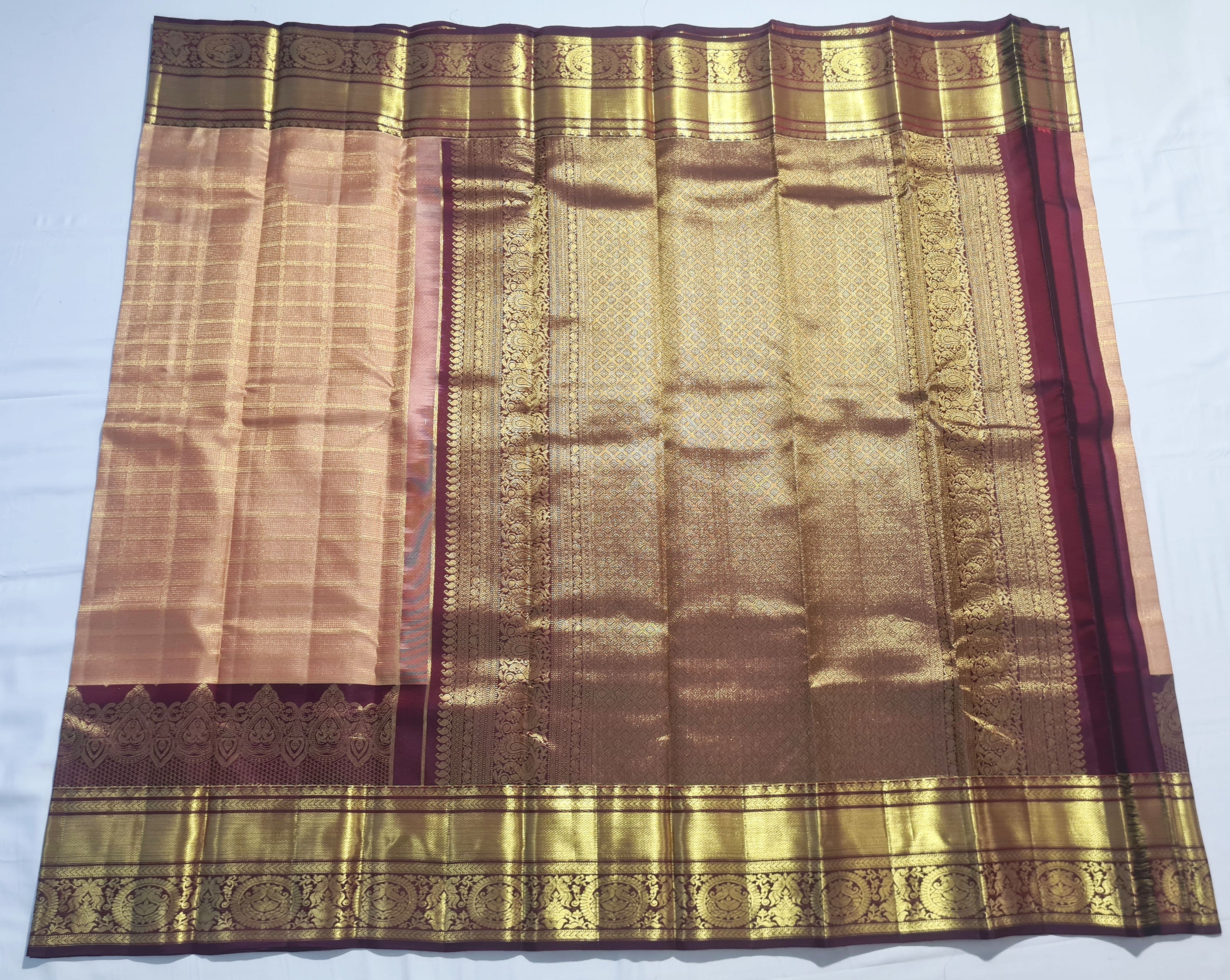 Kanchipuram Pure Silk Saree hi