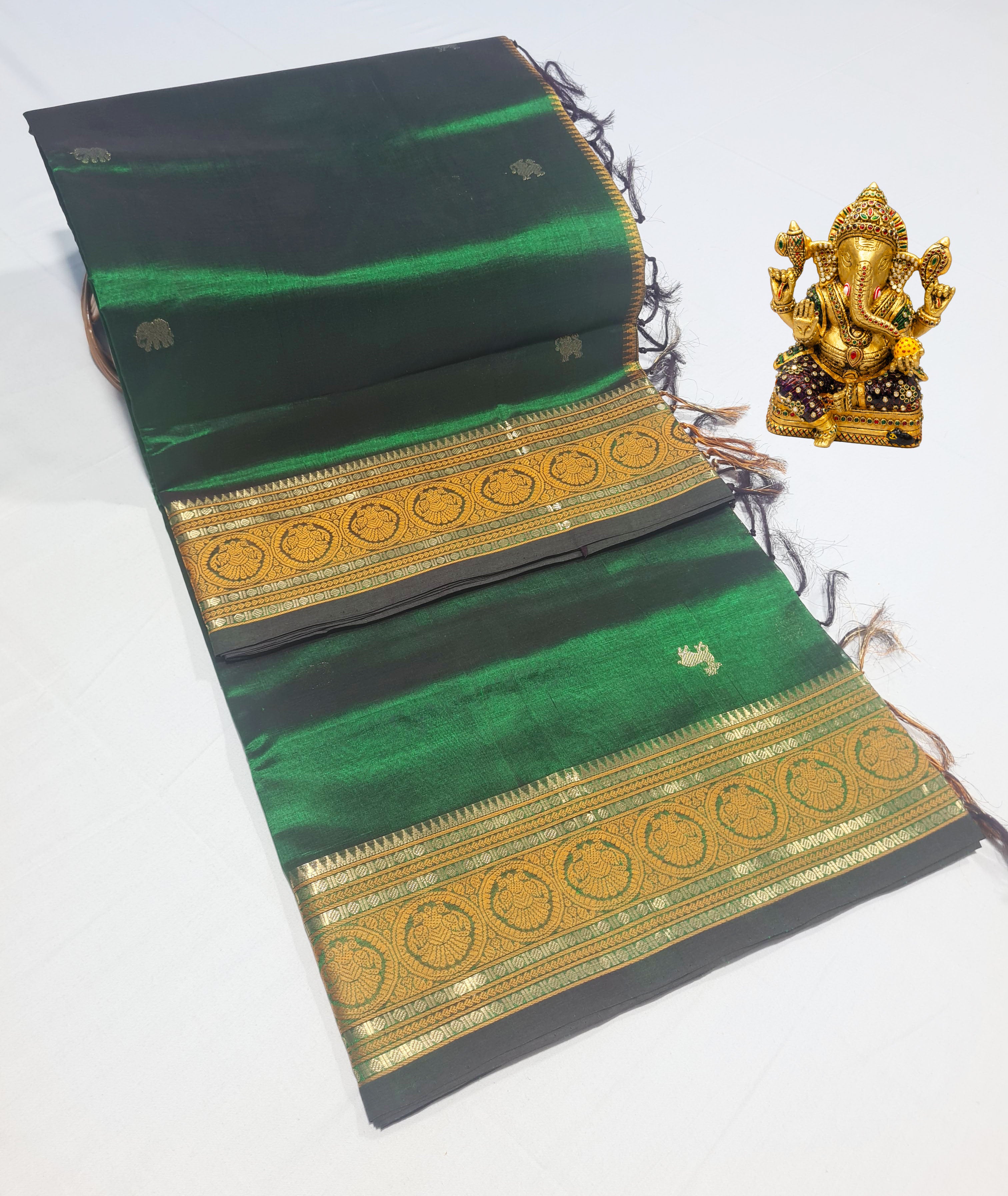 Kanchipuram Pure Silk Cotton Saree