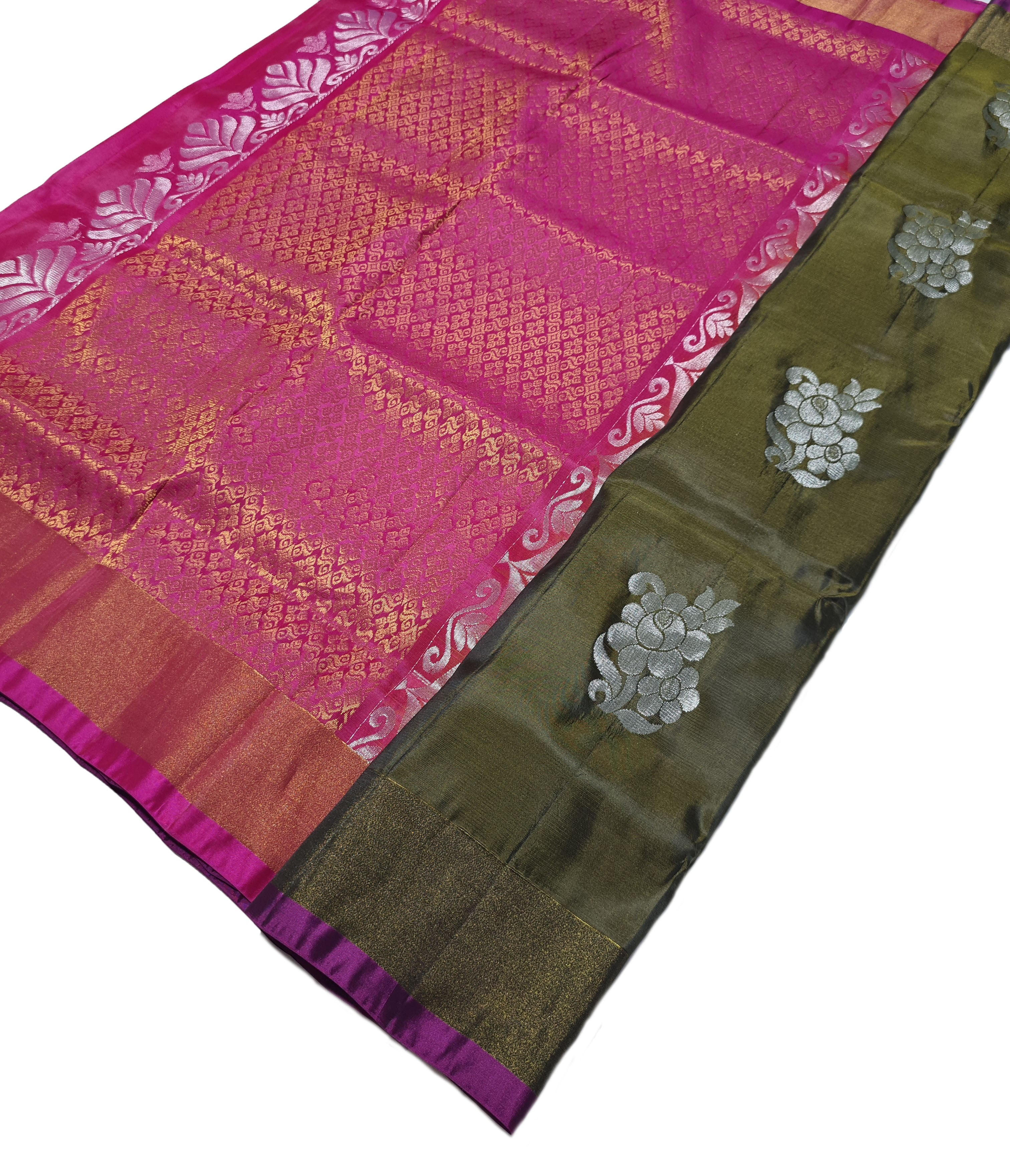 Handwoven Unique Pure Soft Silk Saree