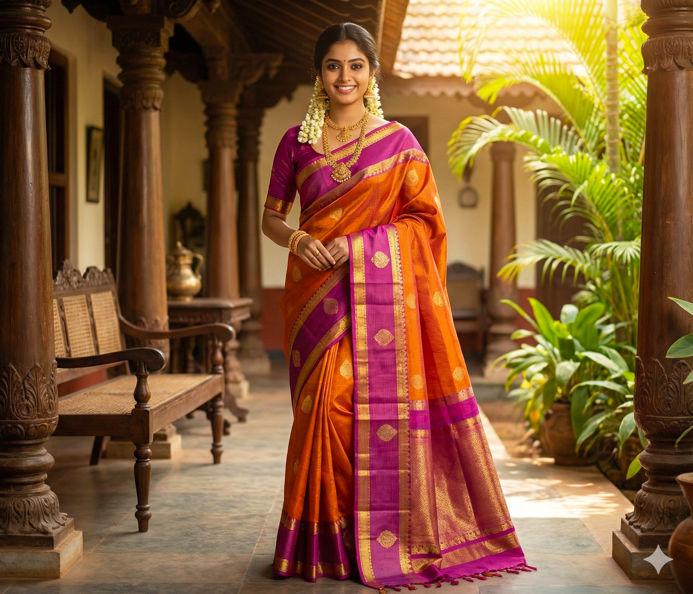Kanchipuram Pure Silk Saree