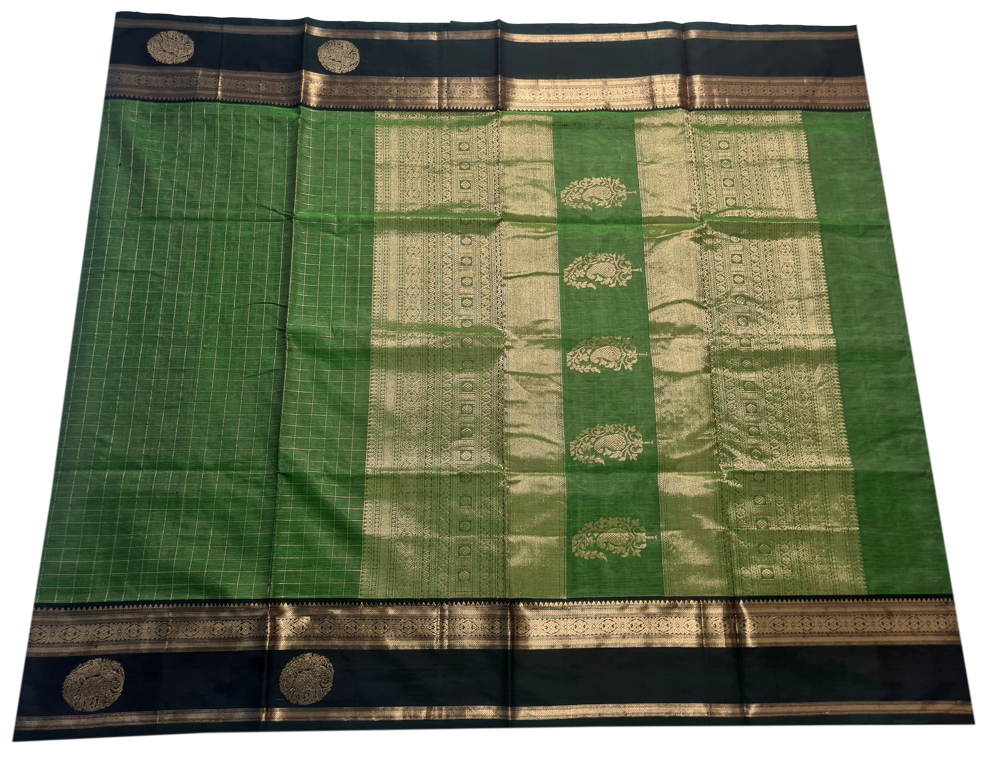 Kanchipuram Pure Silk Cotton Saree
