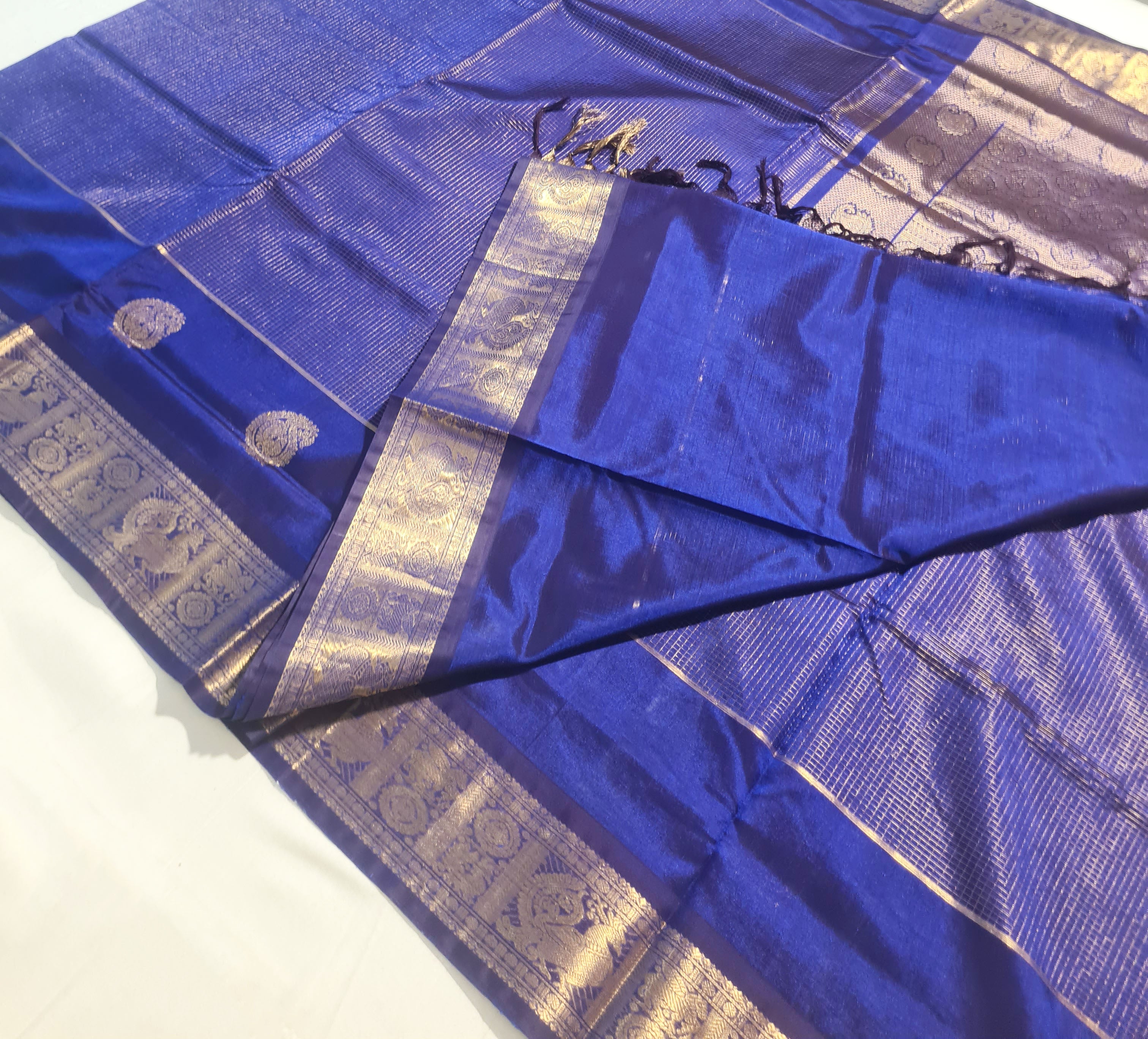Kanchipuram Pure Silk Cotton Saree