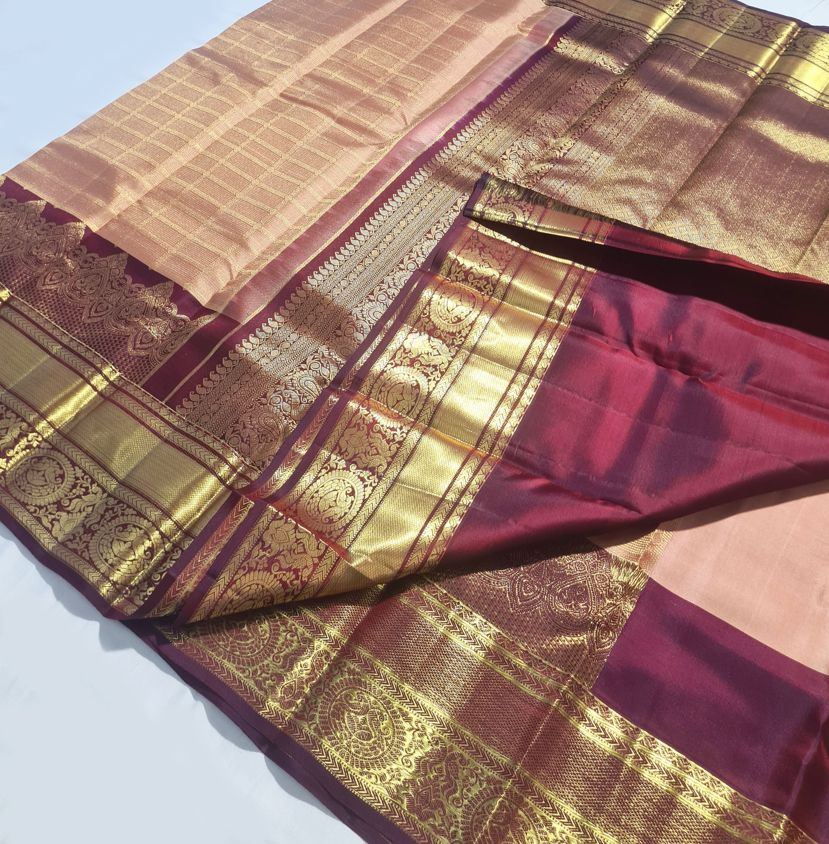 Kanchipuram Pure Silk Saree hi