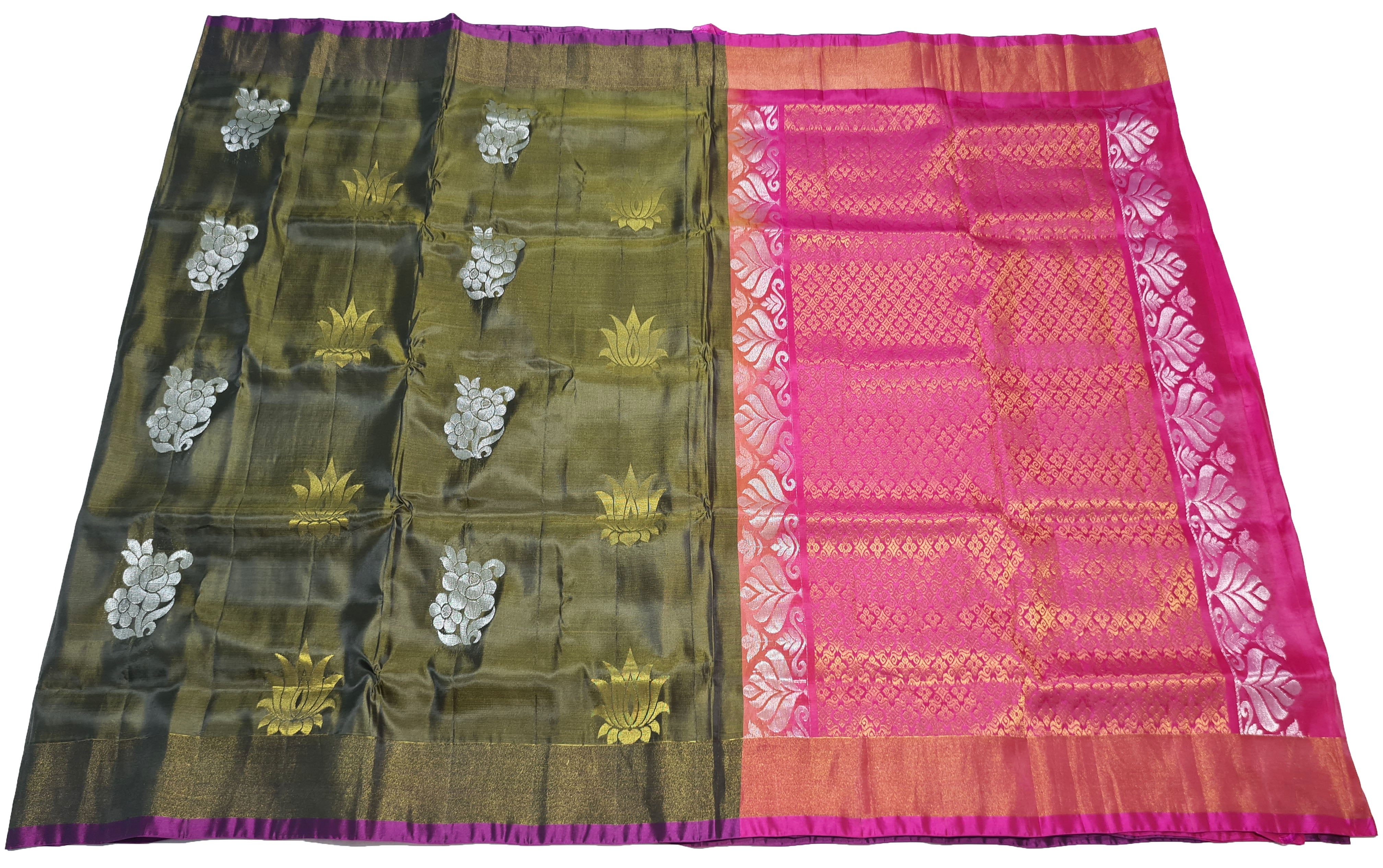 Handwoven Unique Pure Soft Silk Saree