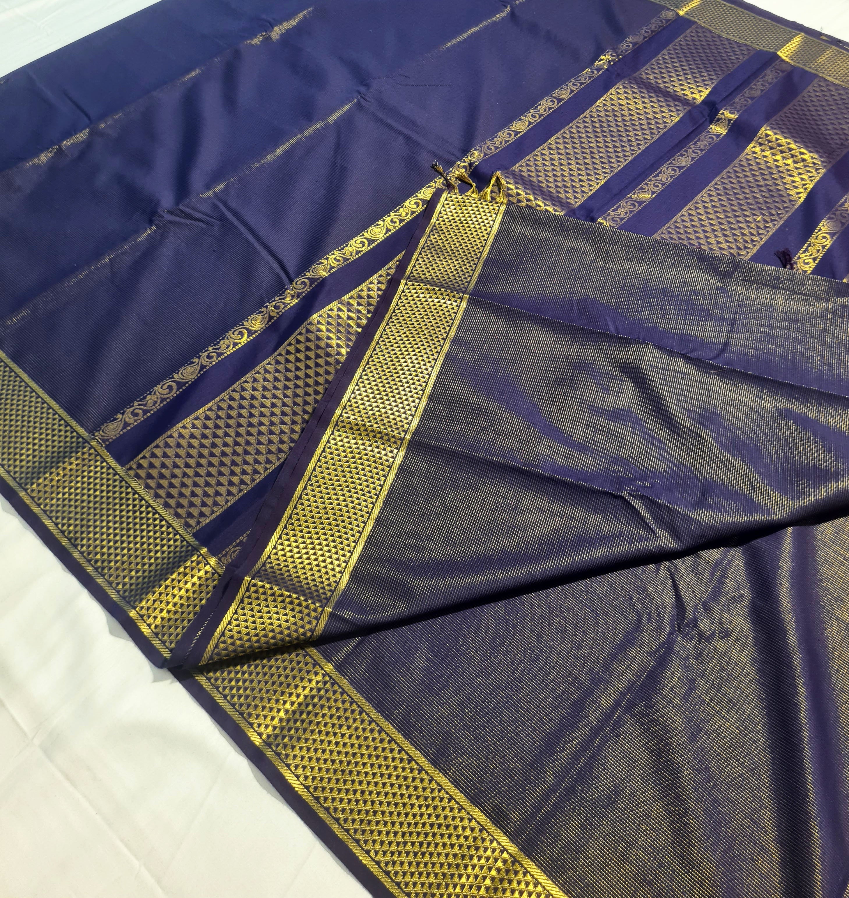 Kanchipuram Agarlic Cotton Sarees