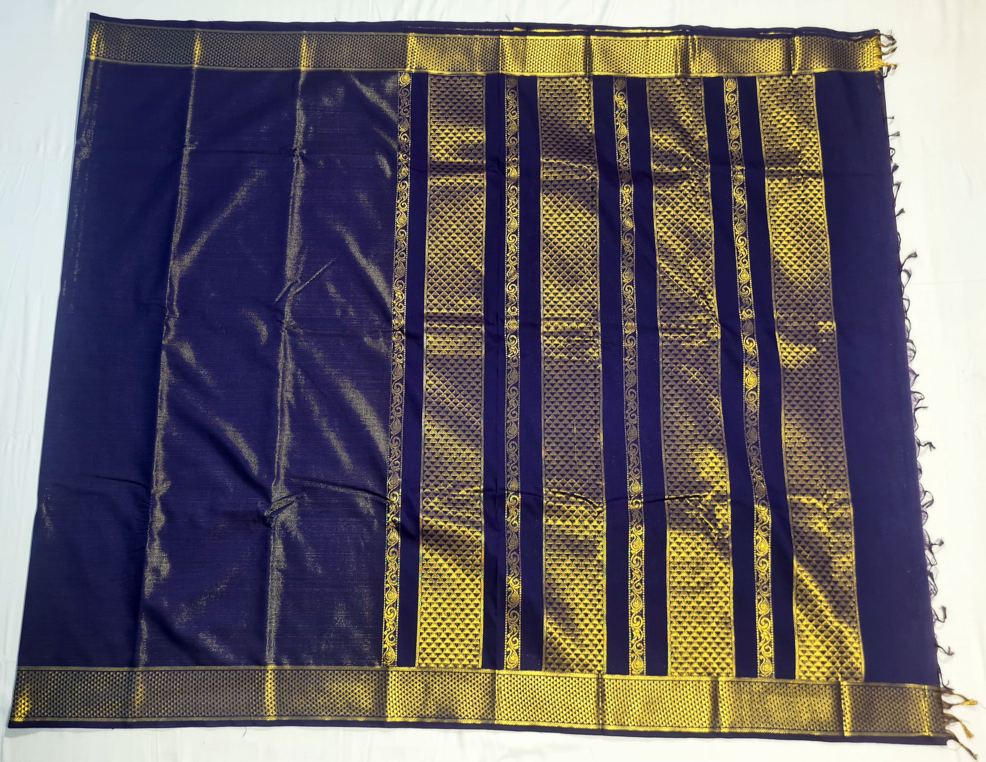 Kanchipuram Agarlic Cotton Sarees