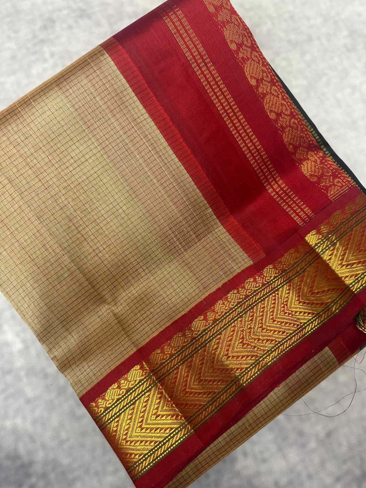 Kanchipuram Pure Silk Cotton Saree