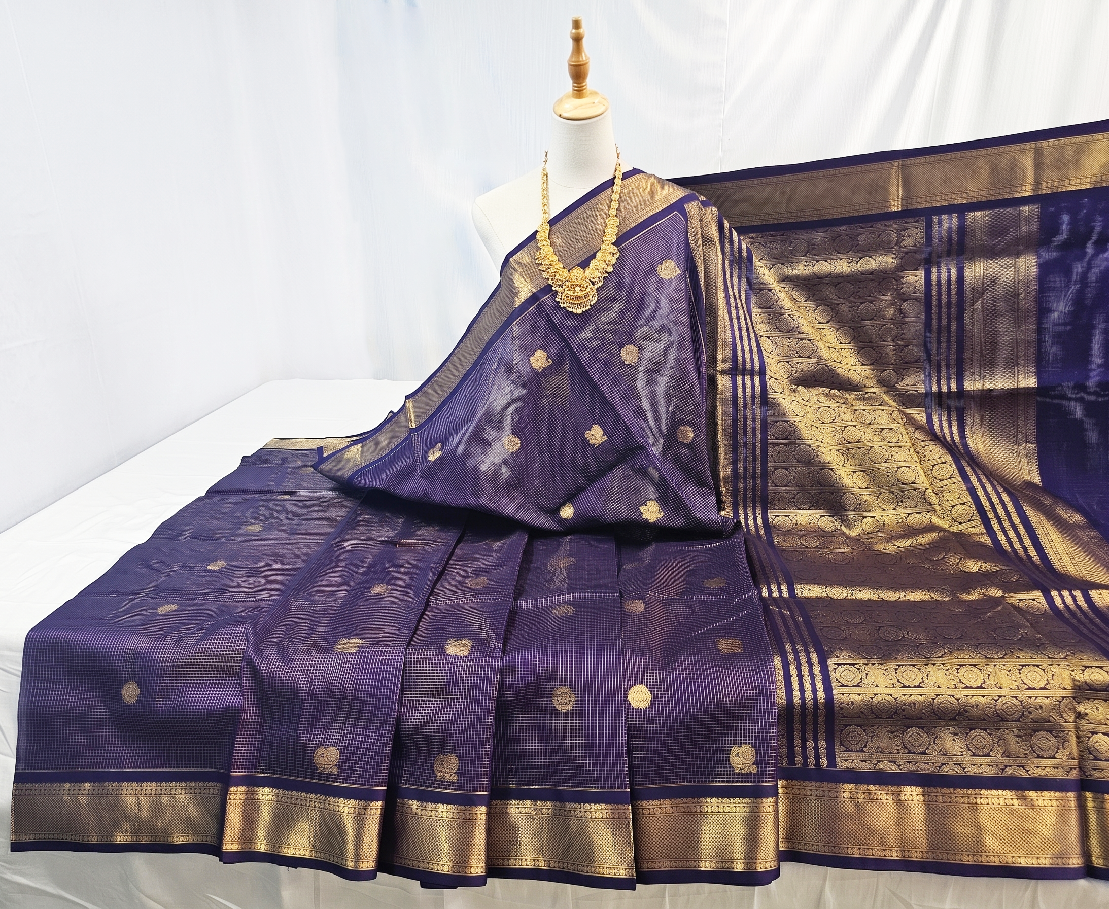 Kanchipuram Pure Silk Cotton Saree
