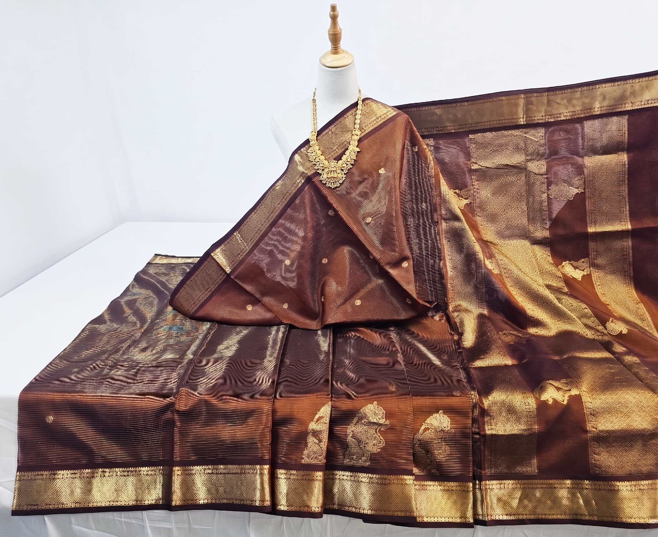 Kanchipuram Pure Silk Cotton Saree