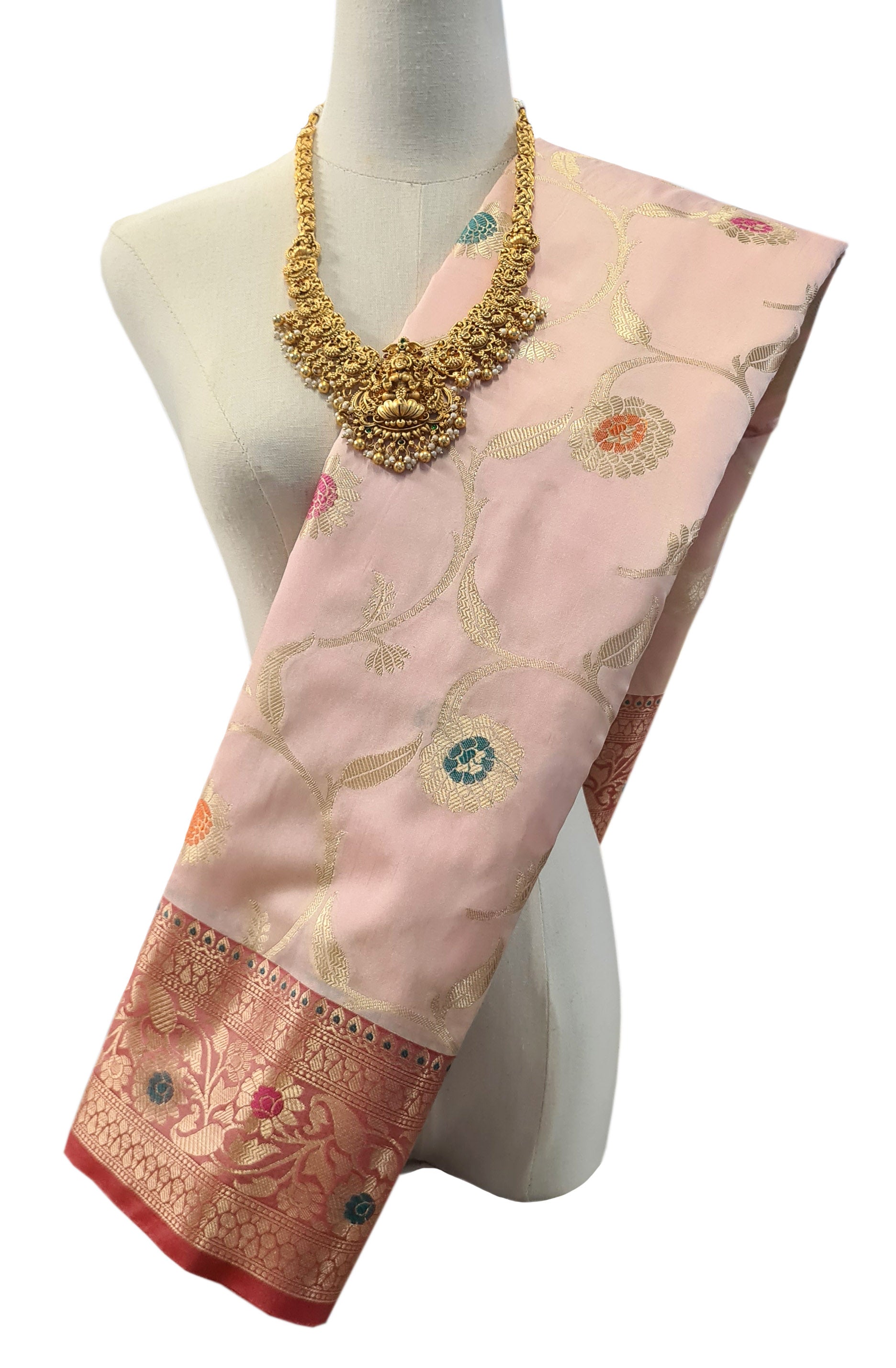 Banarasi Katan Jaal Silk Sarees