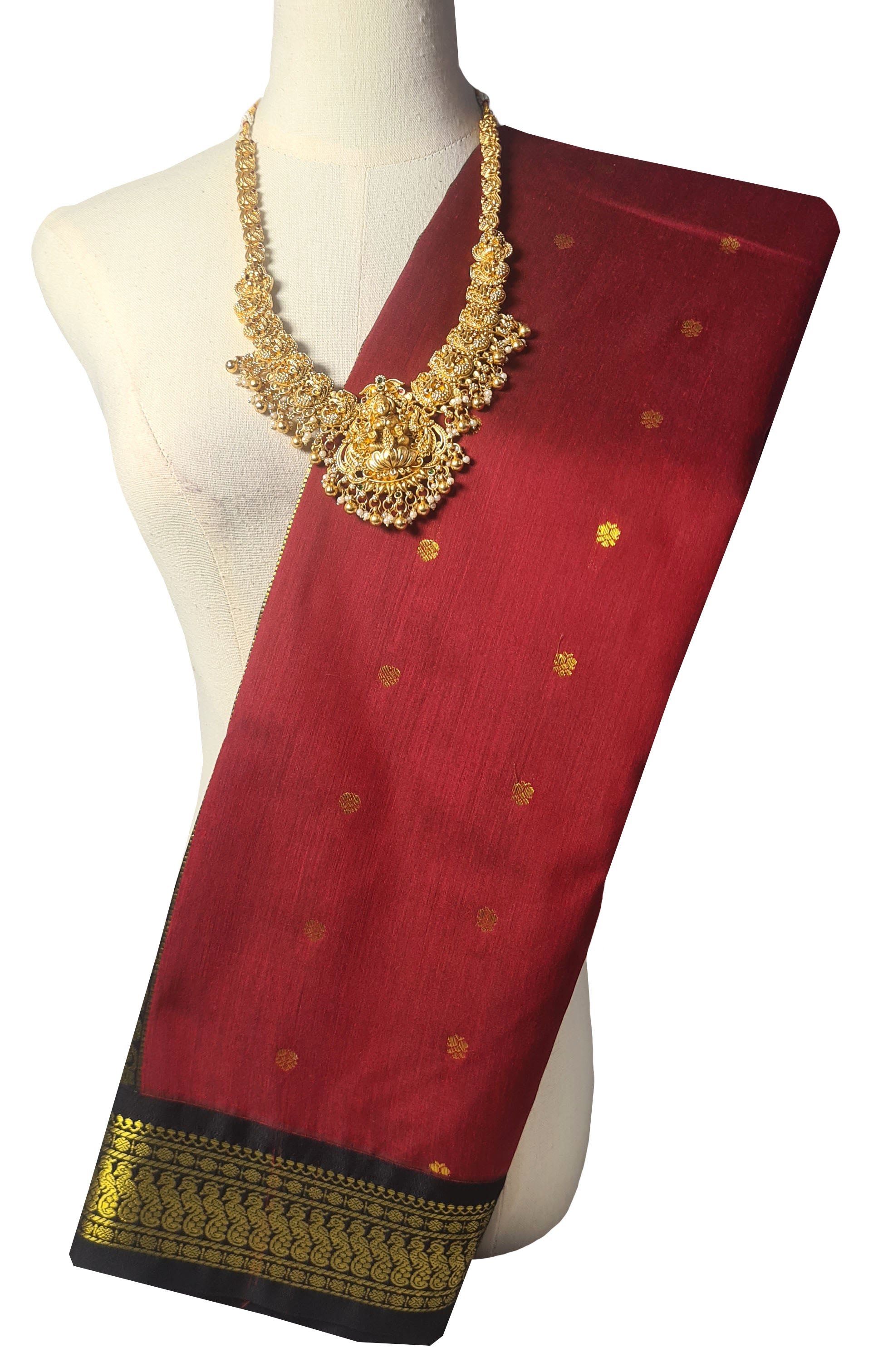 Vairaoosi Agarlic Cotton Silk Sarees