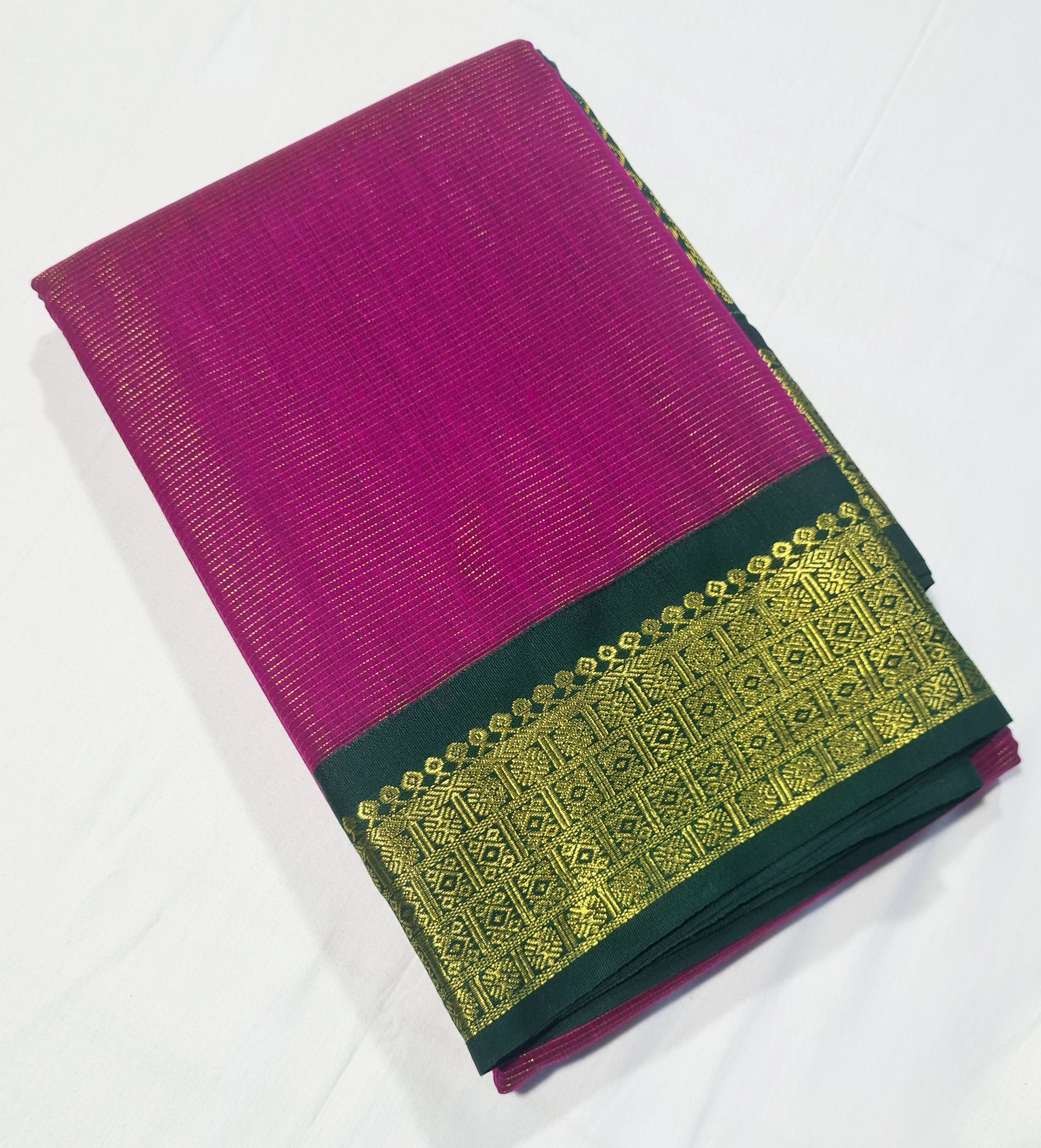 Kanchipuram Agarlic Cotton Sarees