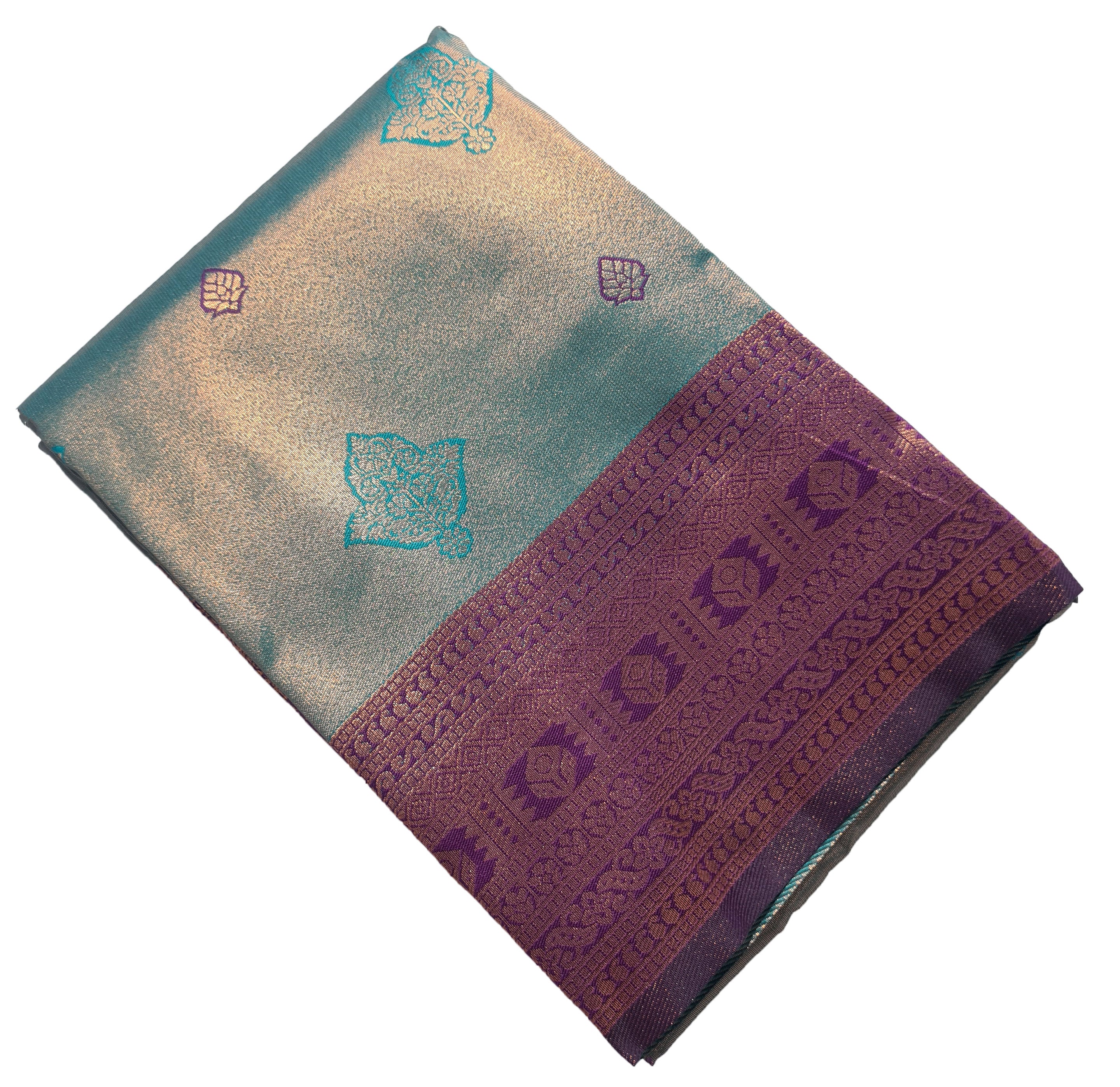 Antique Zari Butta Silk Saree