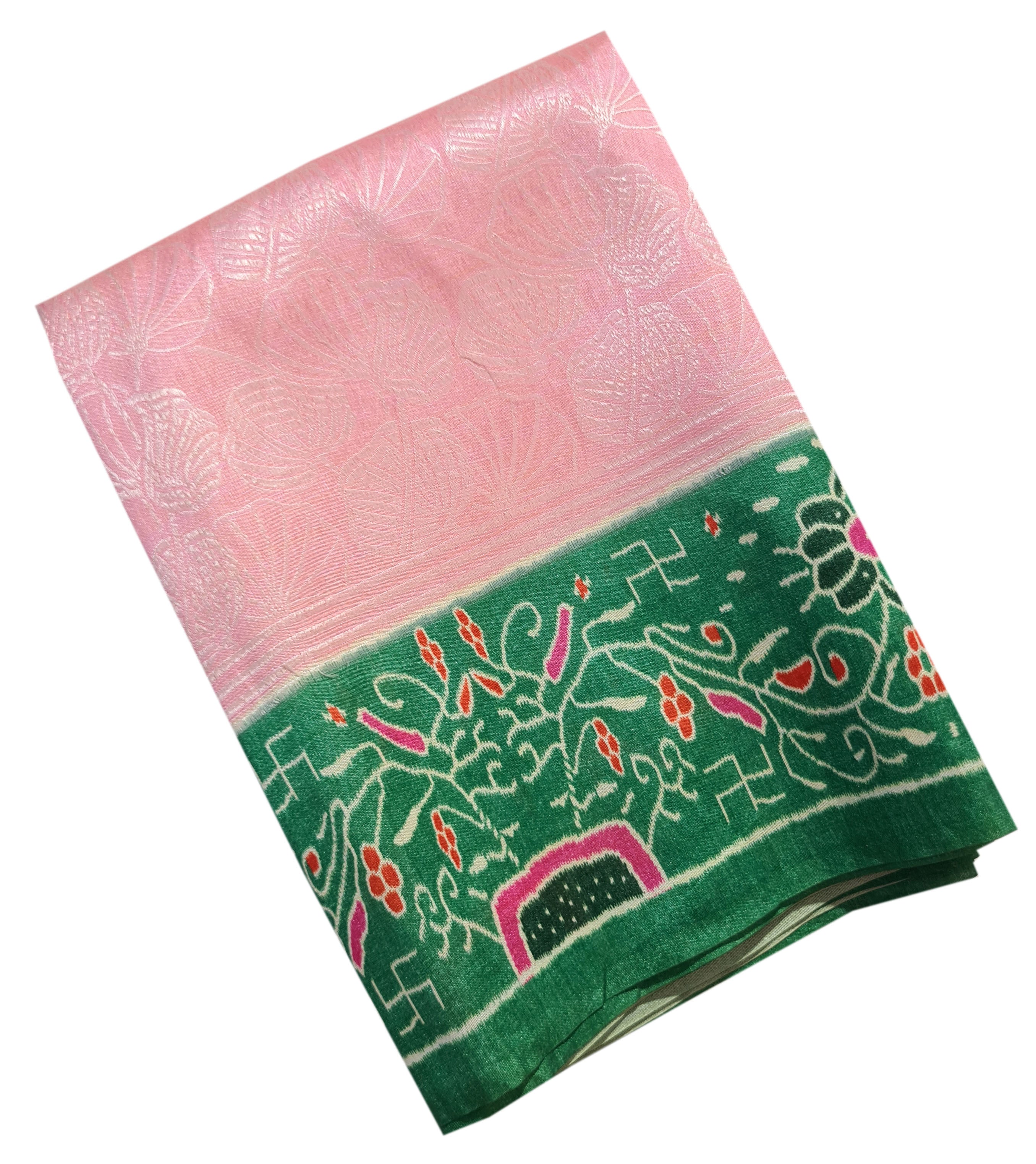 Semi Tussar  Antic Design Sarees