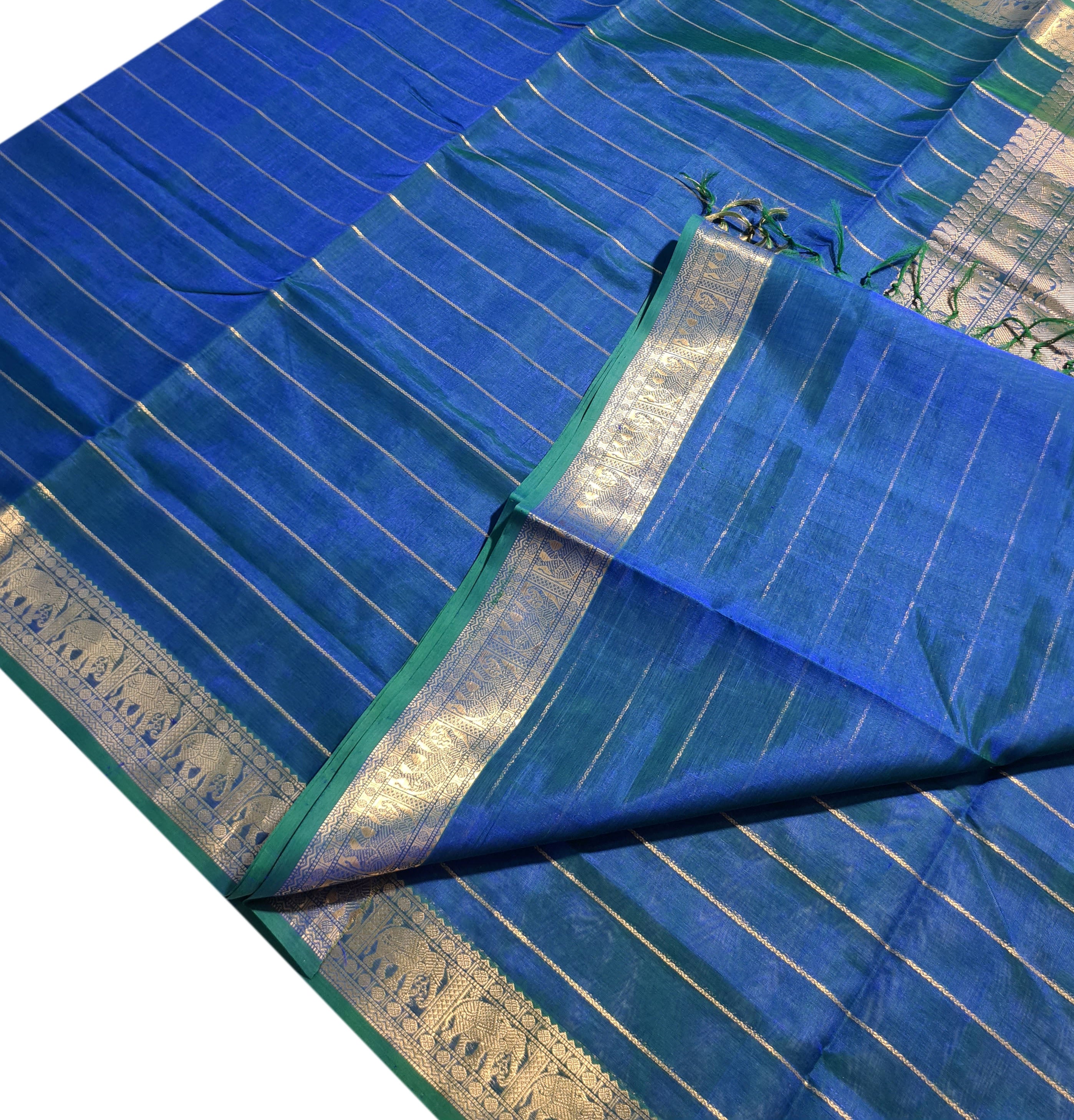 Kanchipuram Pure Silk Cotton Saree