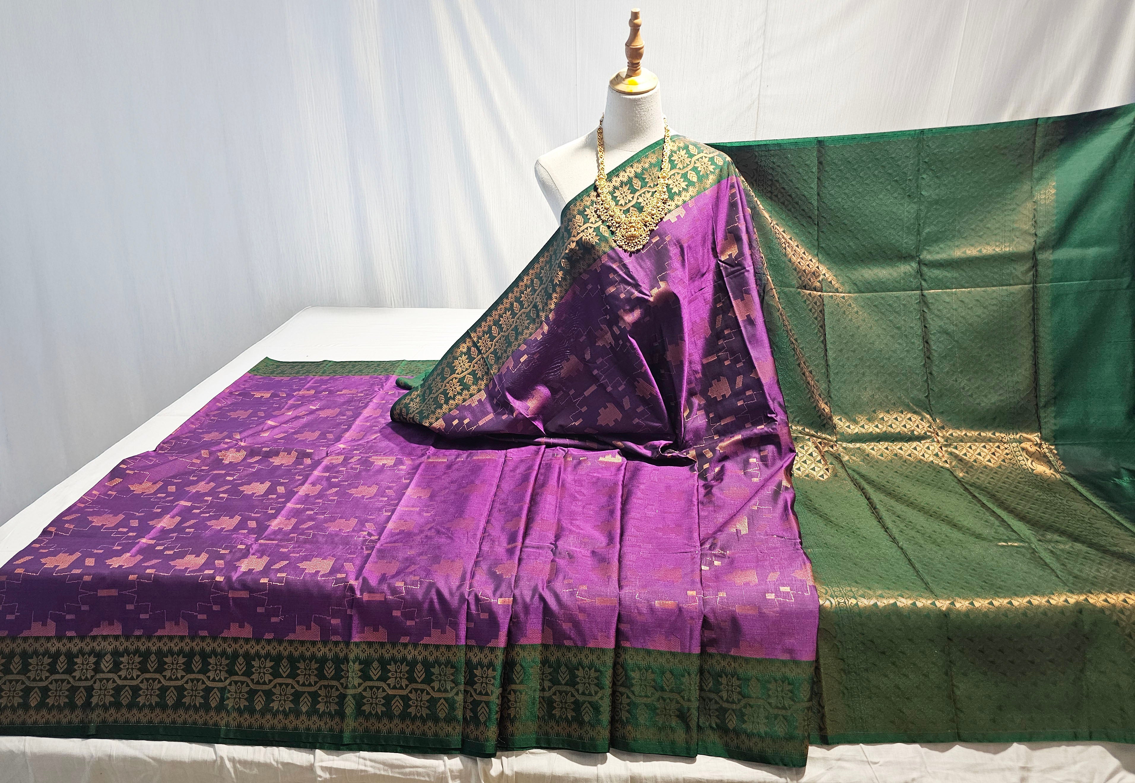 Kanchipuram Pure Soft Silk Saree