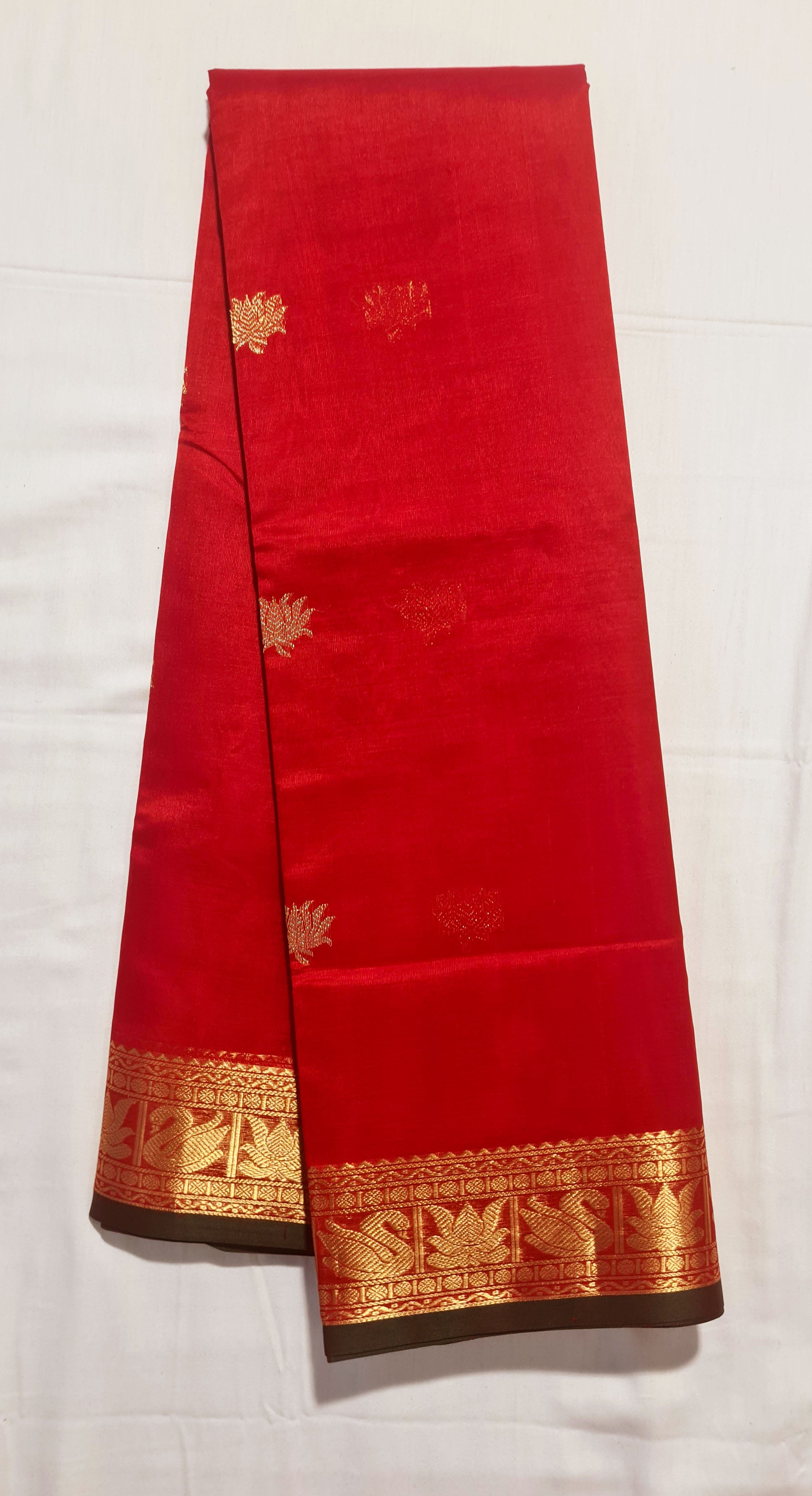 Kanchipuram Pure Silk Cotton Saree