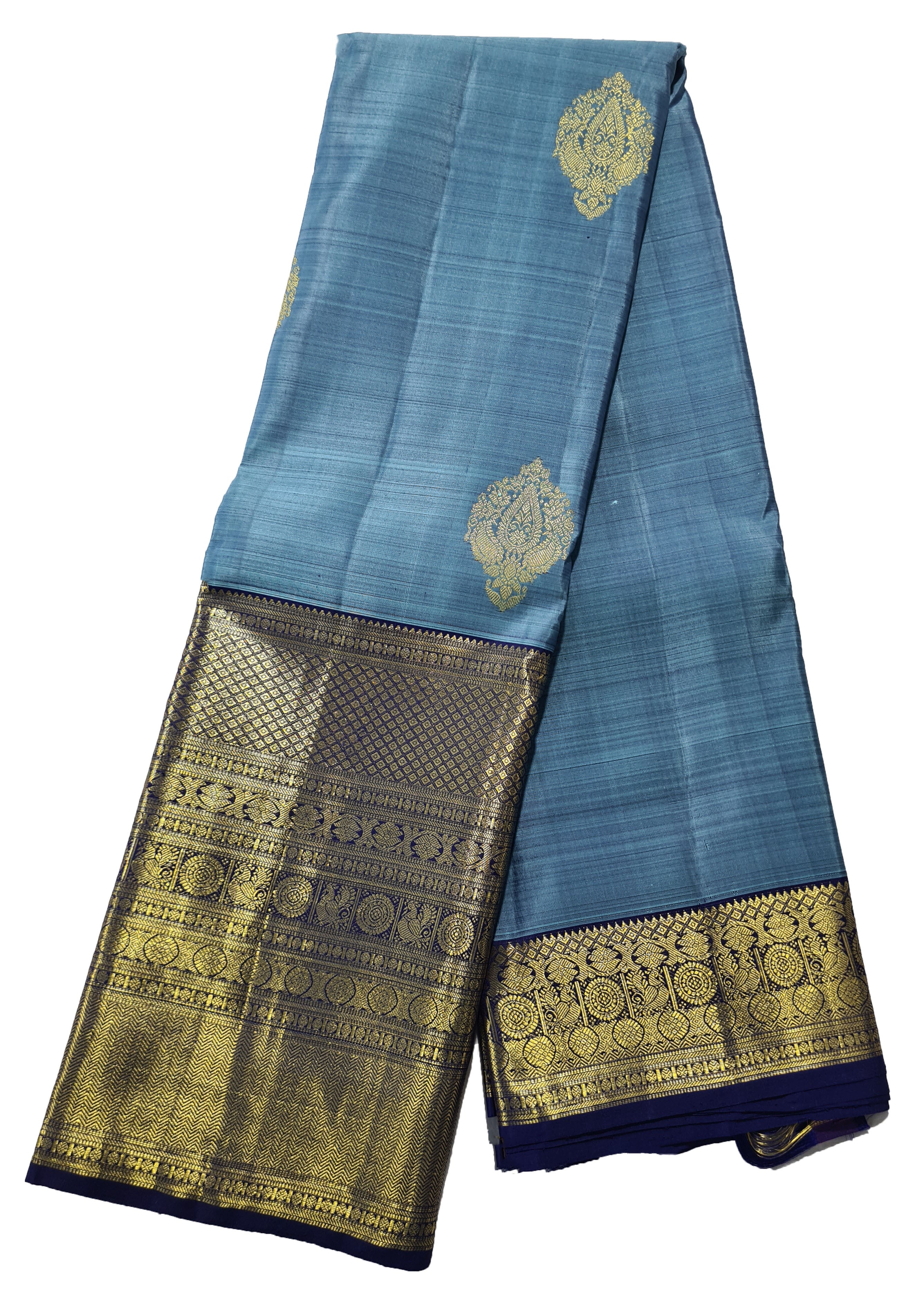 Pure zari Kanchipuram Pure Silk Saree