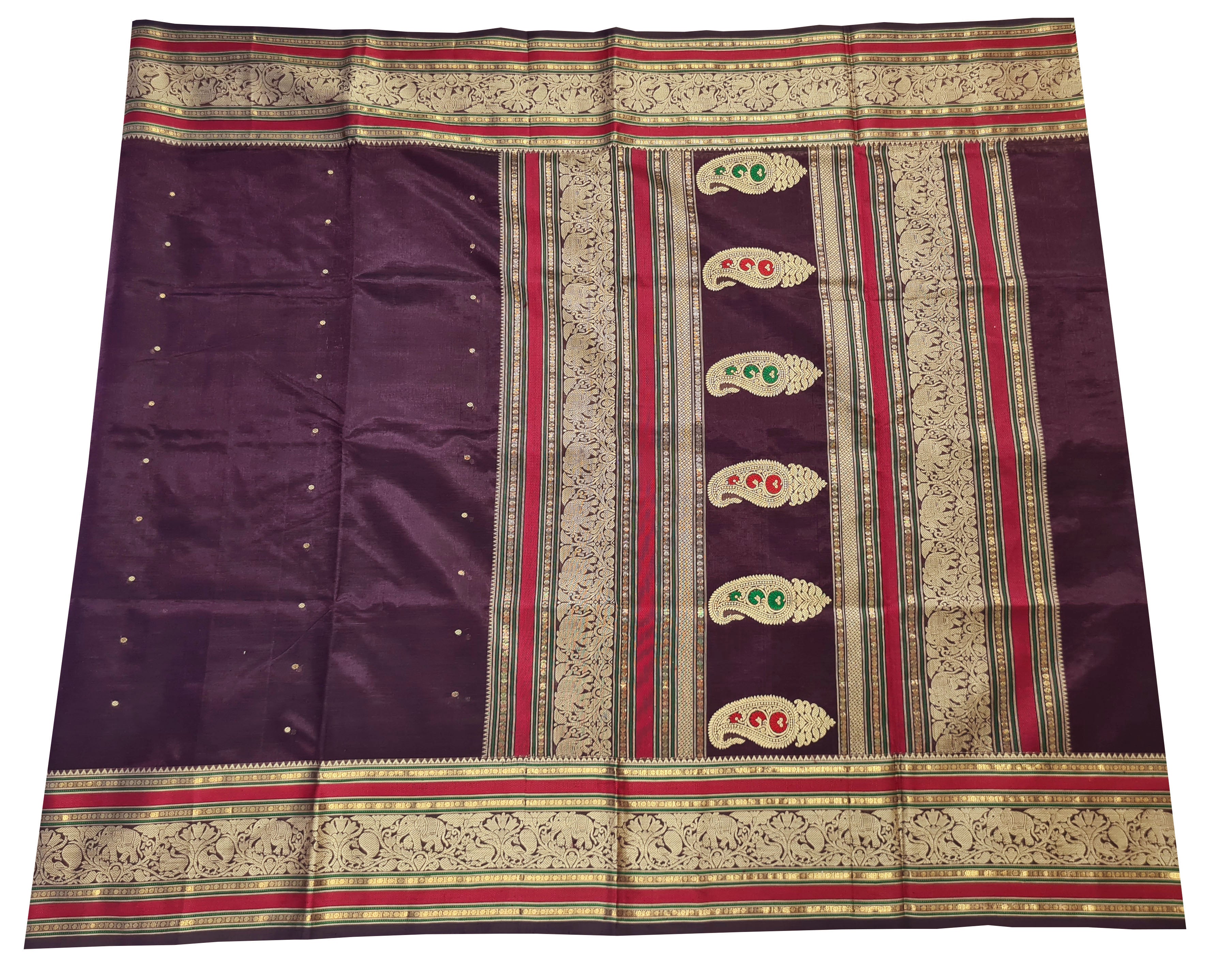 Kanchipuram Pure Silk Cotton Saree
