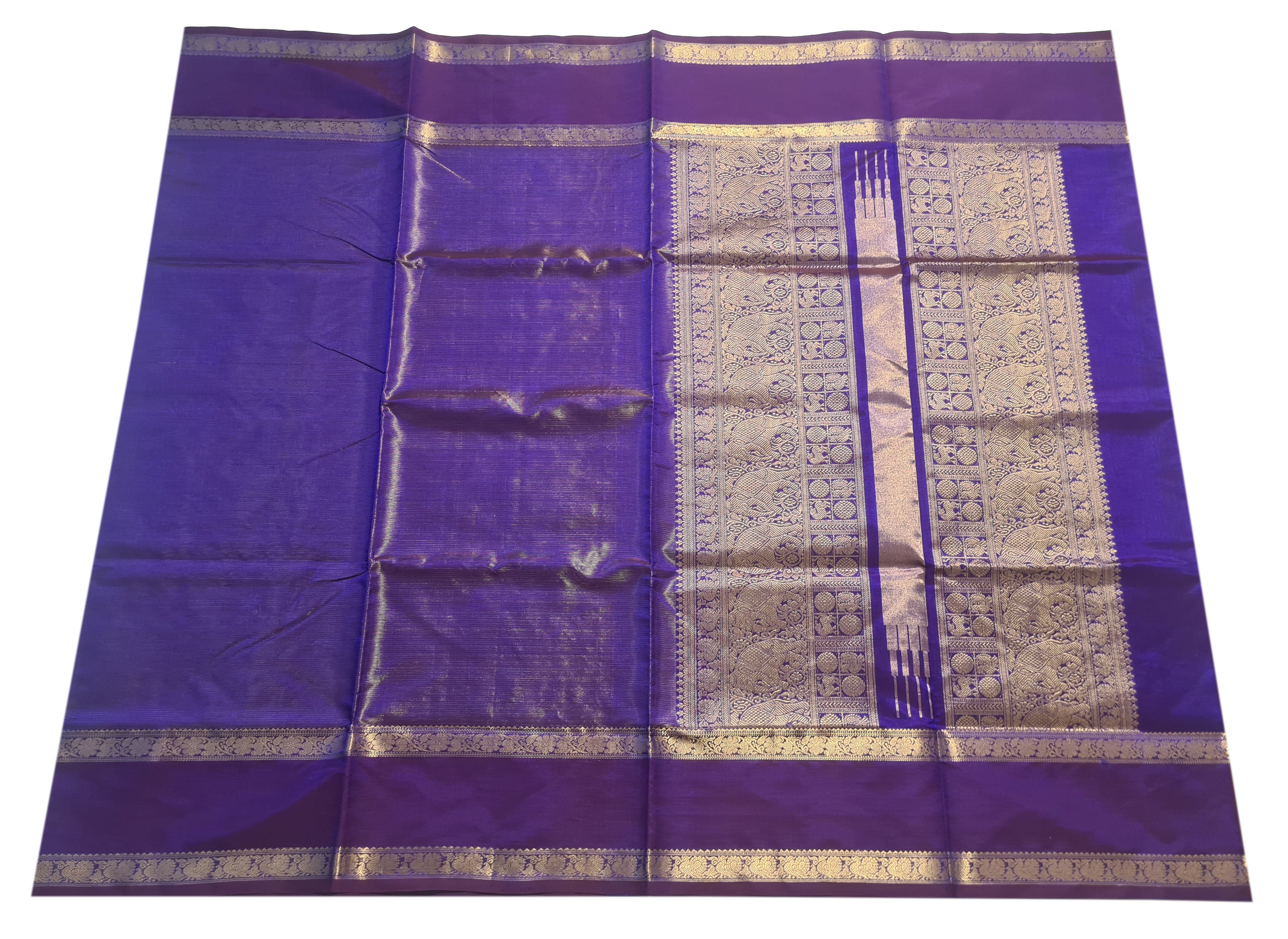 Kanchipuram Pure Silk Cotton Saree
