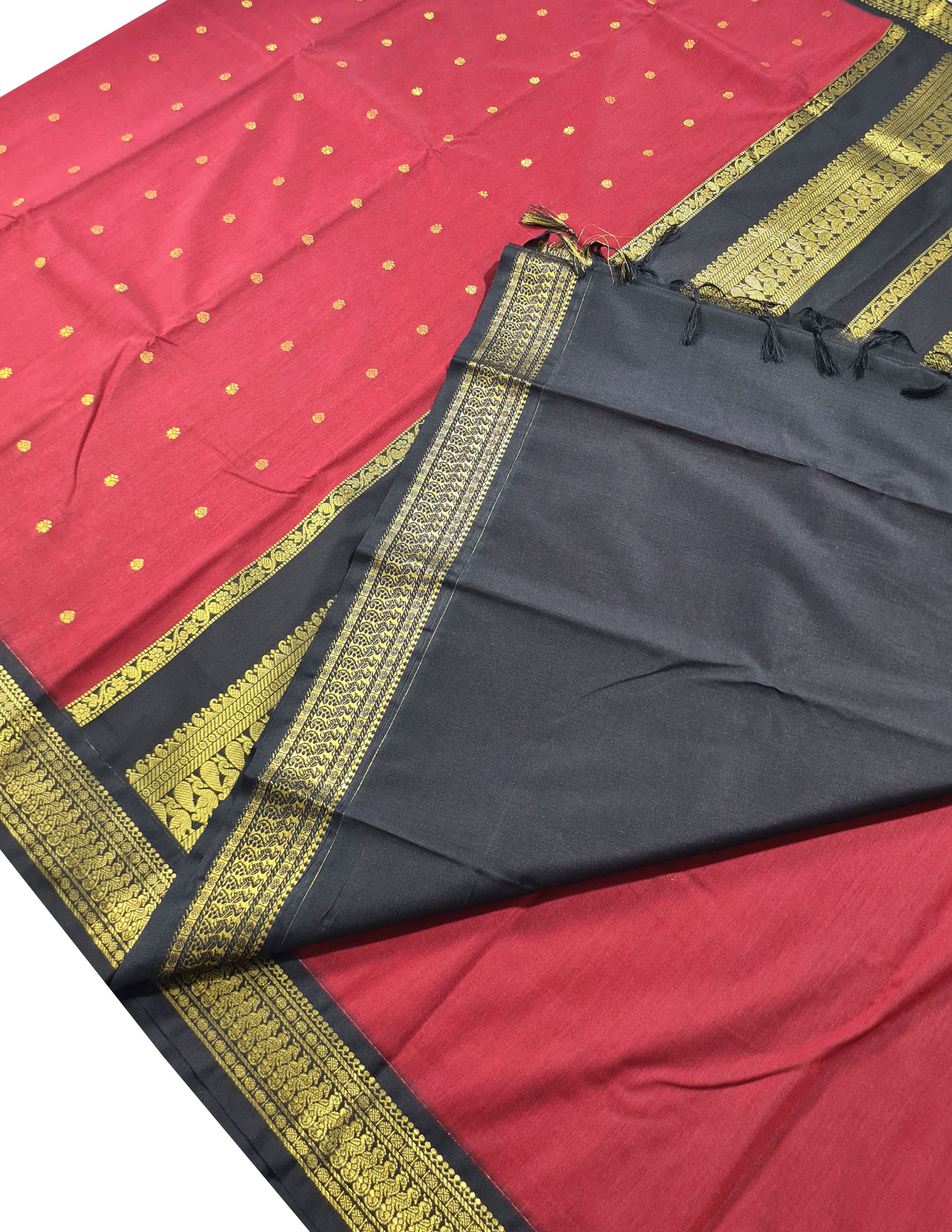 Vairaoosi Agarlic Cotton Silk Sarees