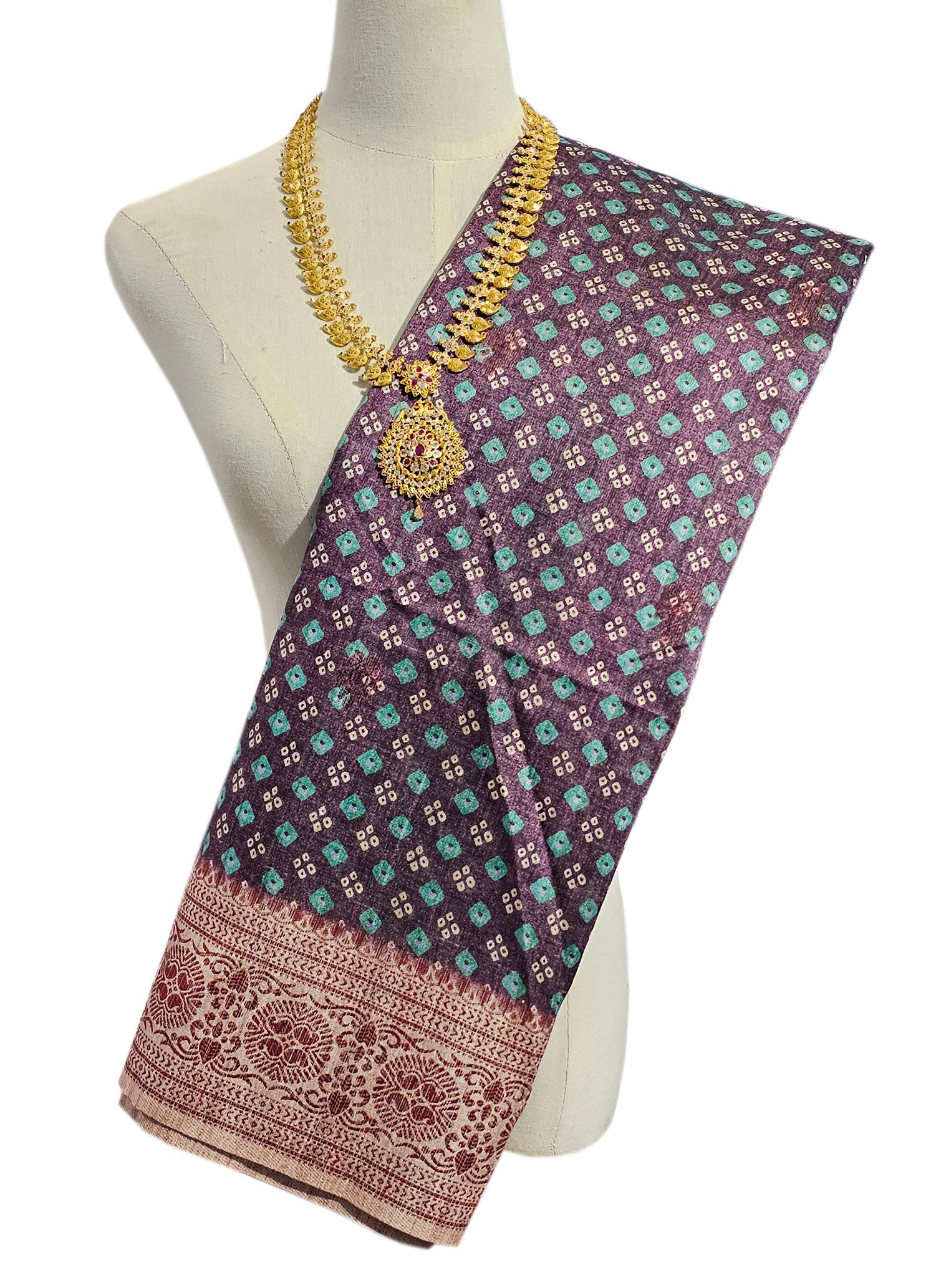 Antic Design semi Tussar Sarees