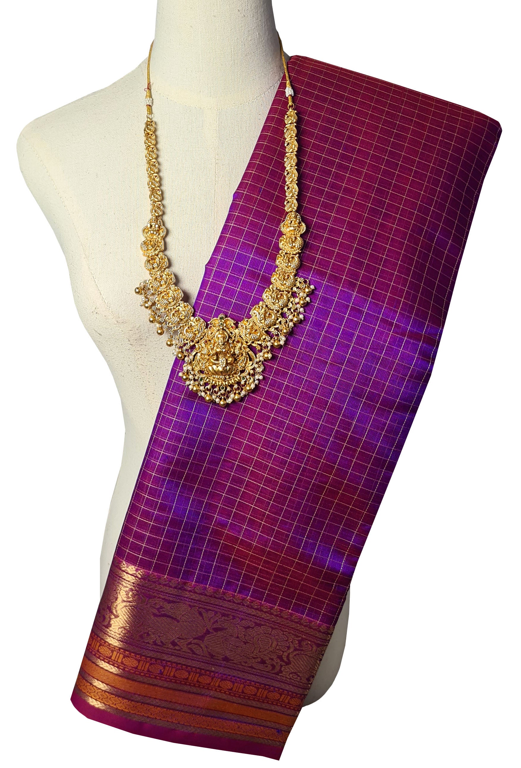 Kanchipuram Pure Silk Cotton Saree