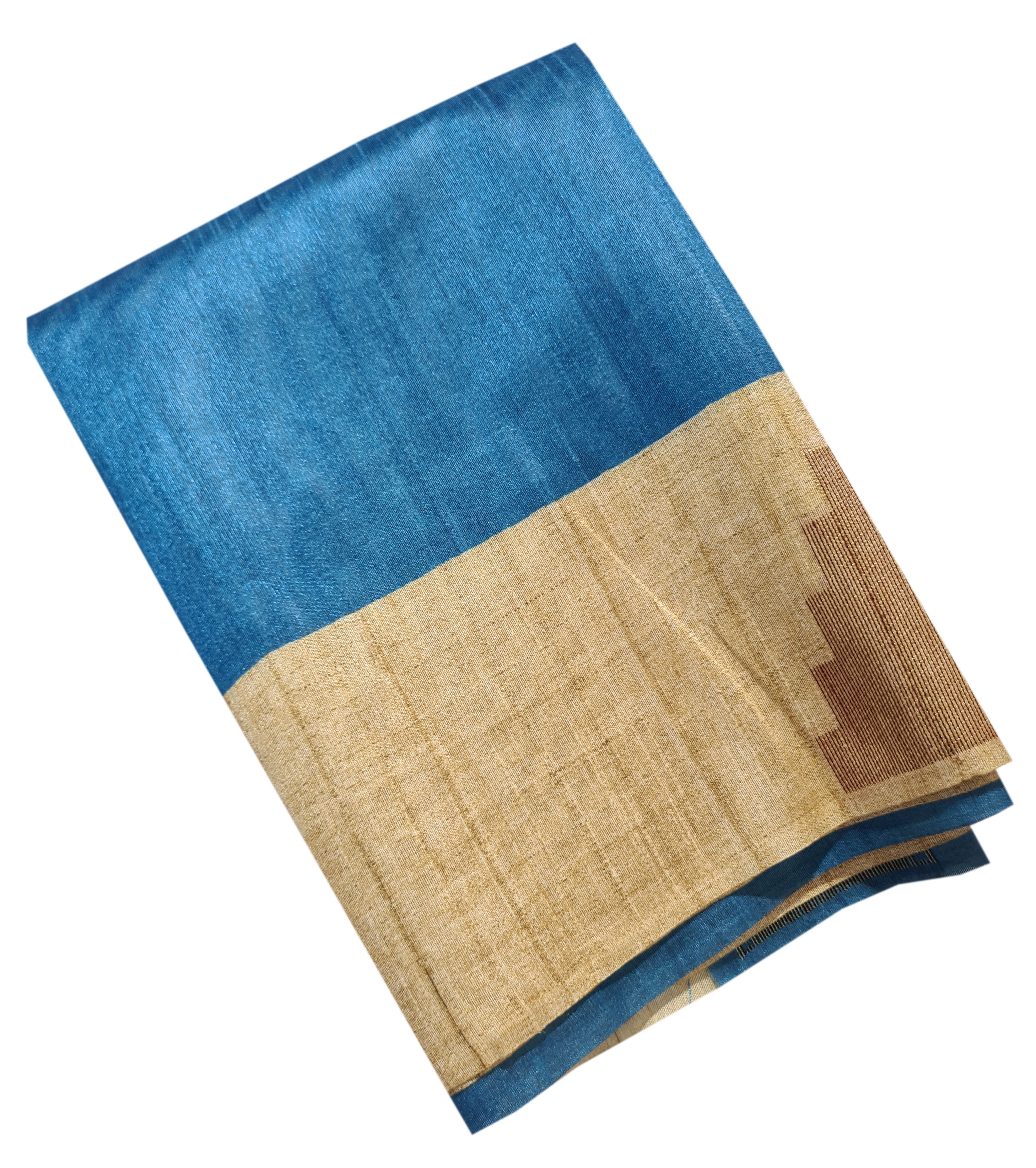 Semi Tussar Antic Design Sarees