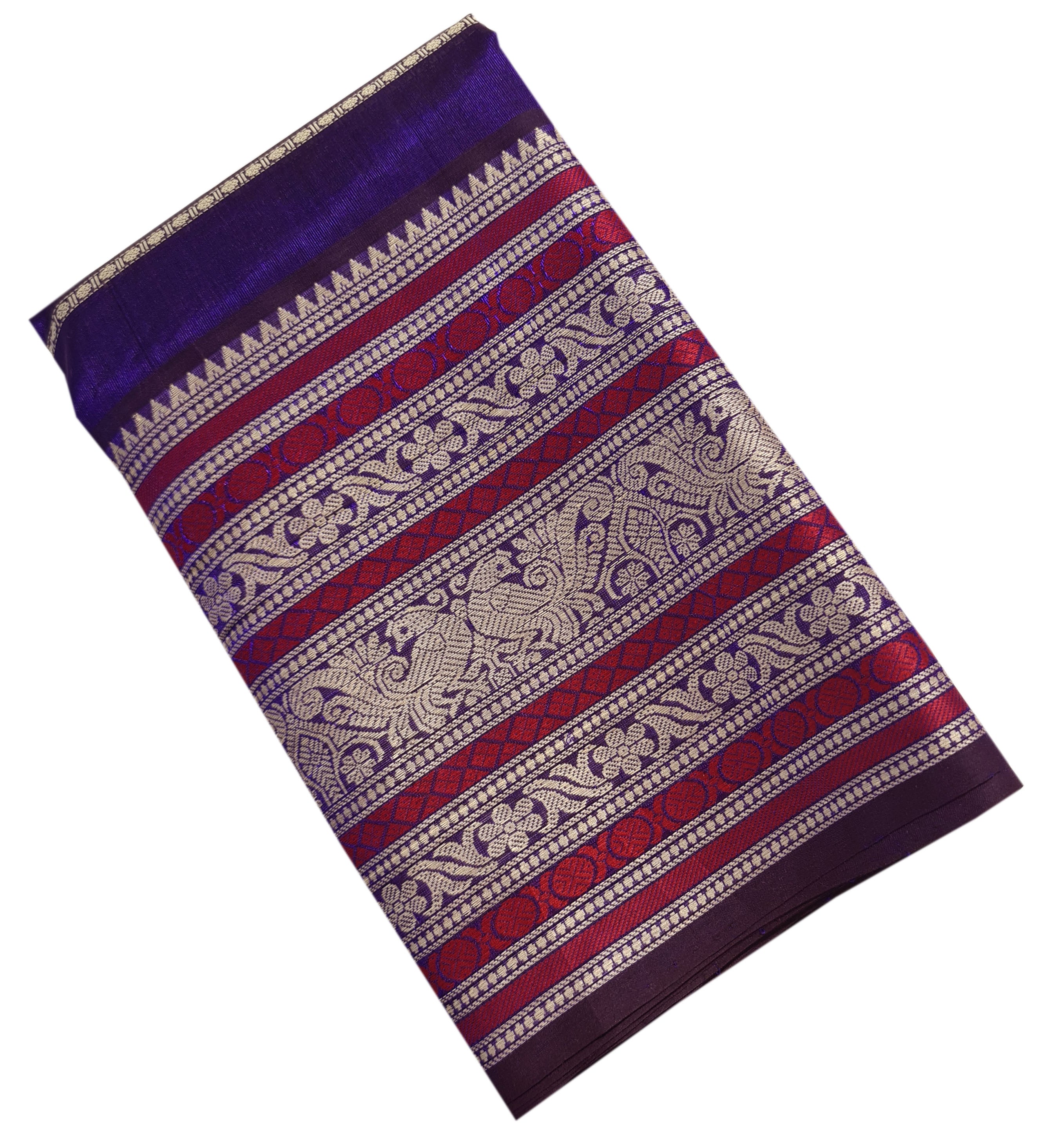 Kanchipuram Pure Silk Cotton Saree