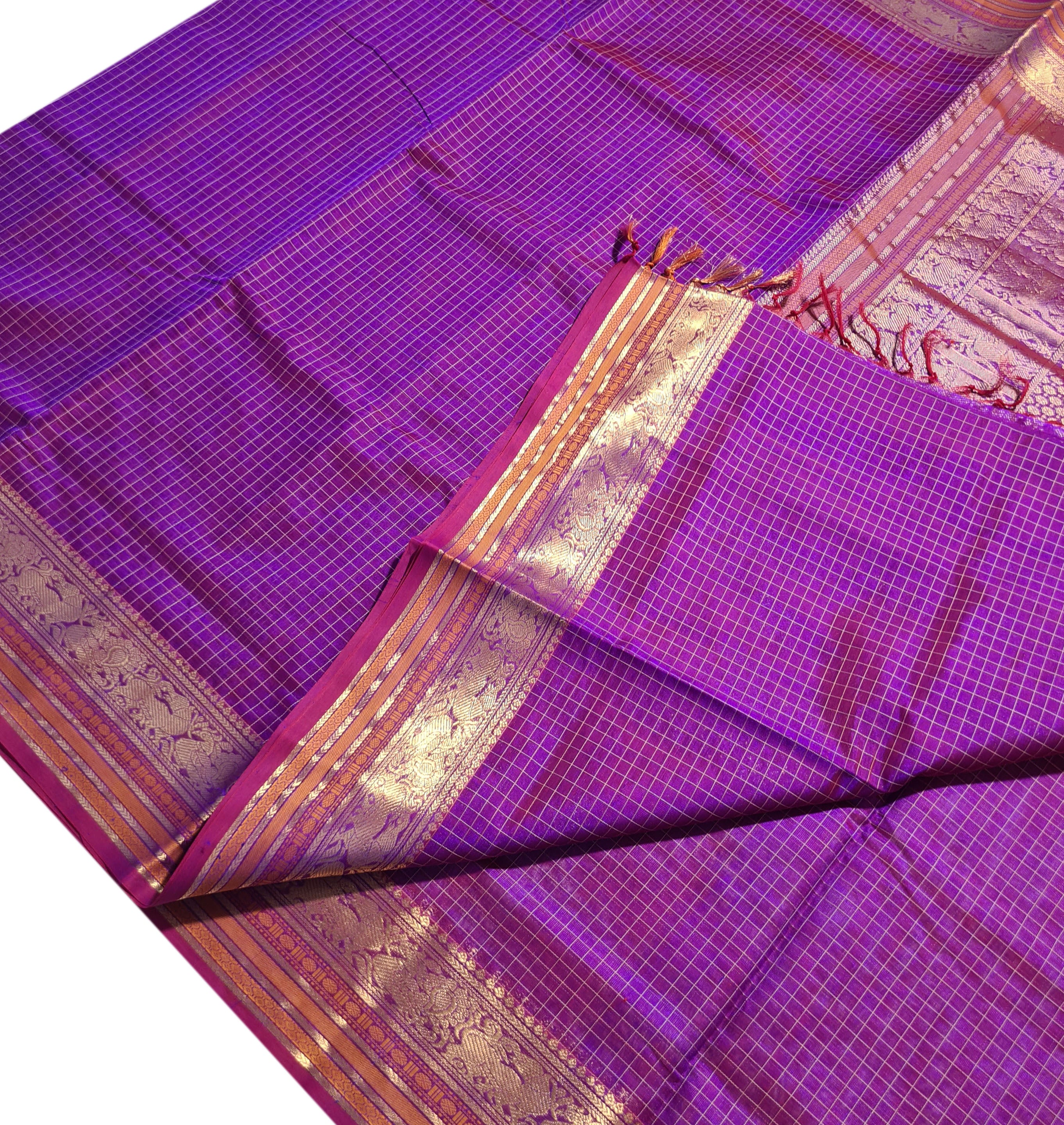 Kanchipuram Pure Silk Cotton Saree