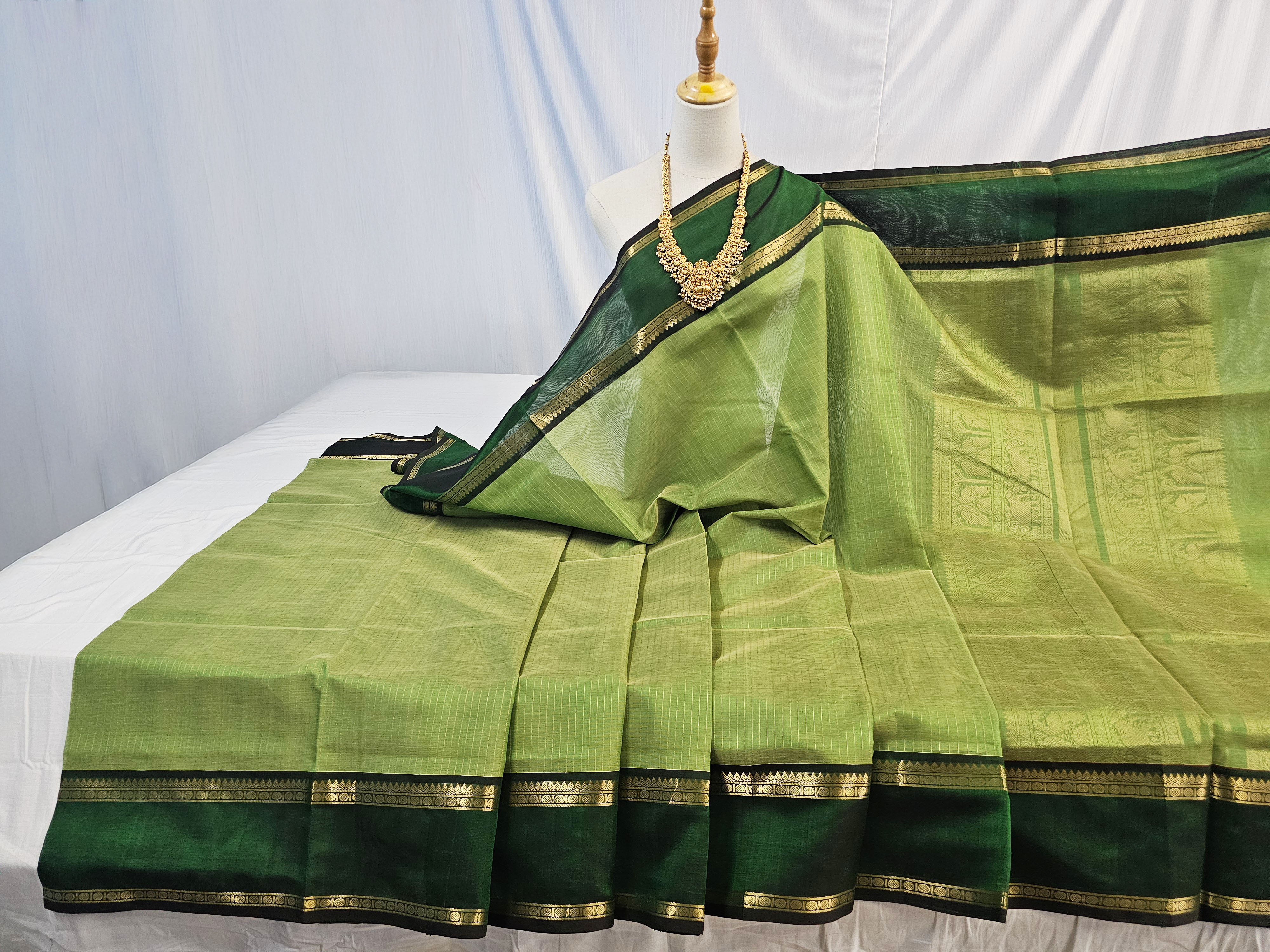 Kanchipuram Pure Silk Cotton Saree