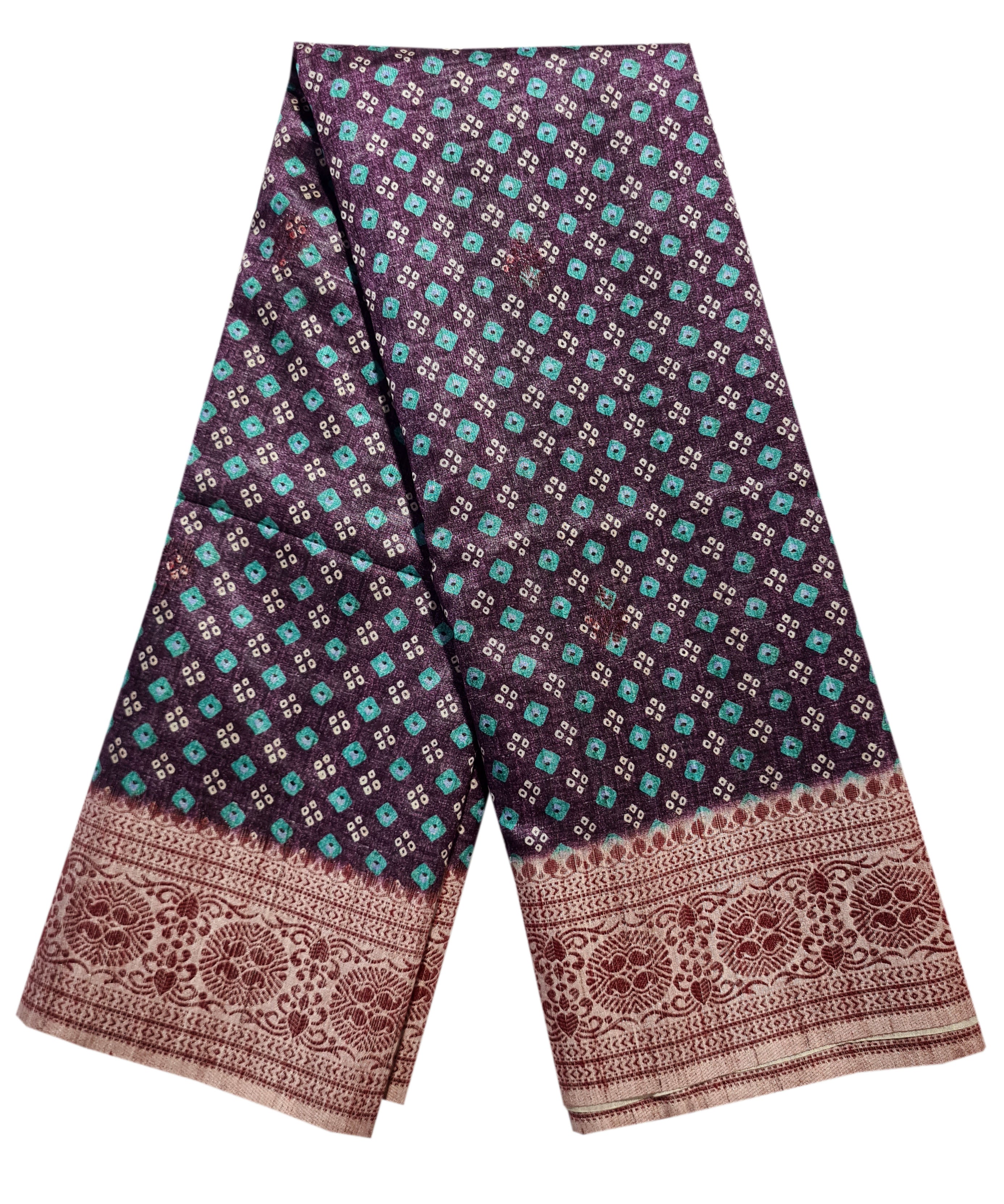 Antic Design semi Tussar Sarees