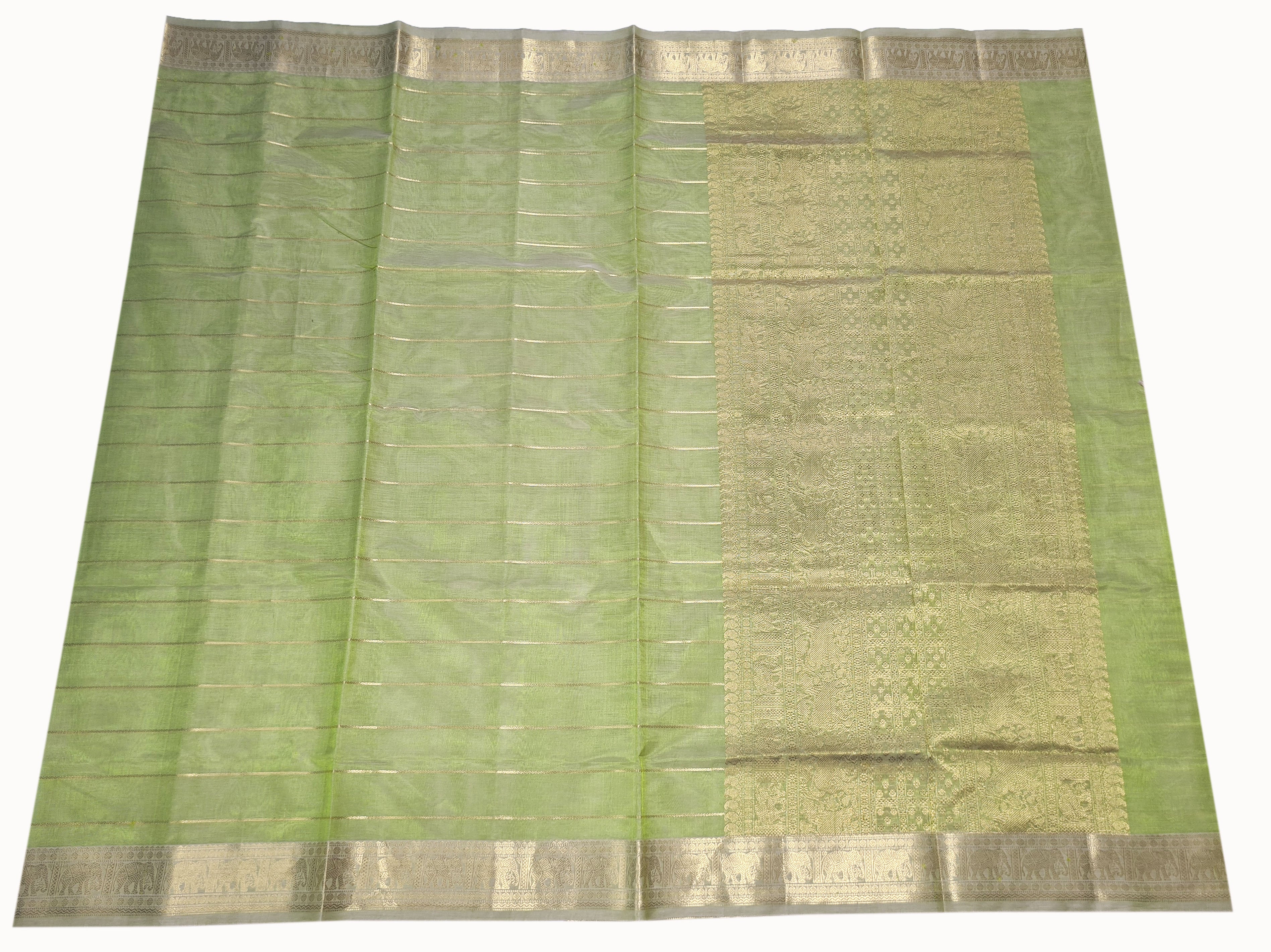 Kanchipuram Pure Silk Cotton Saree