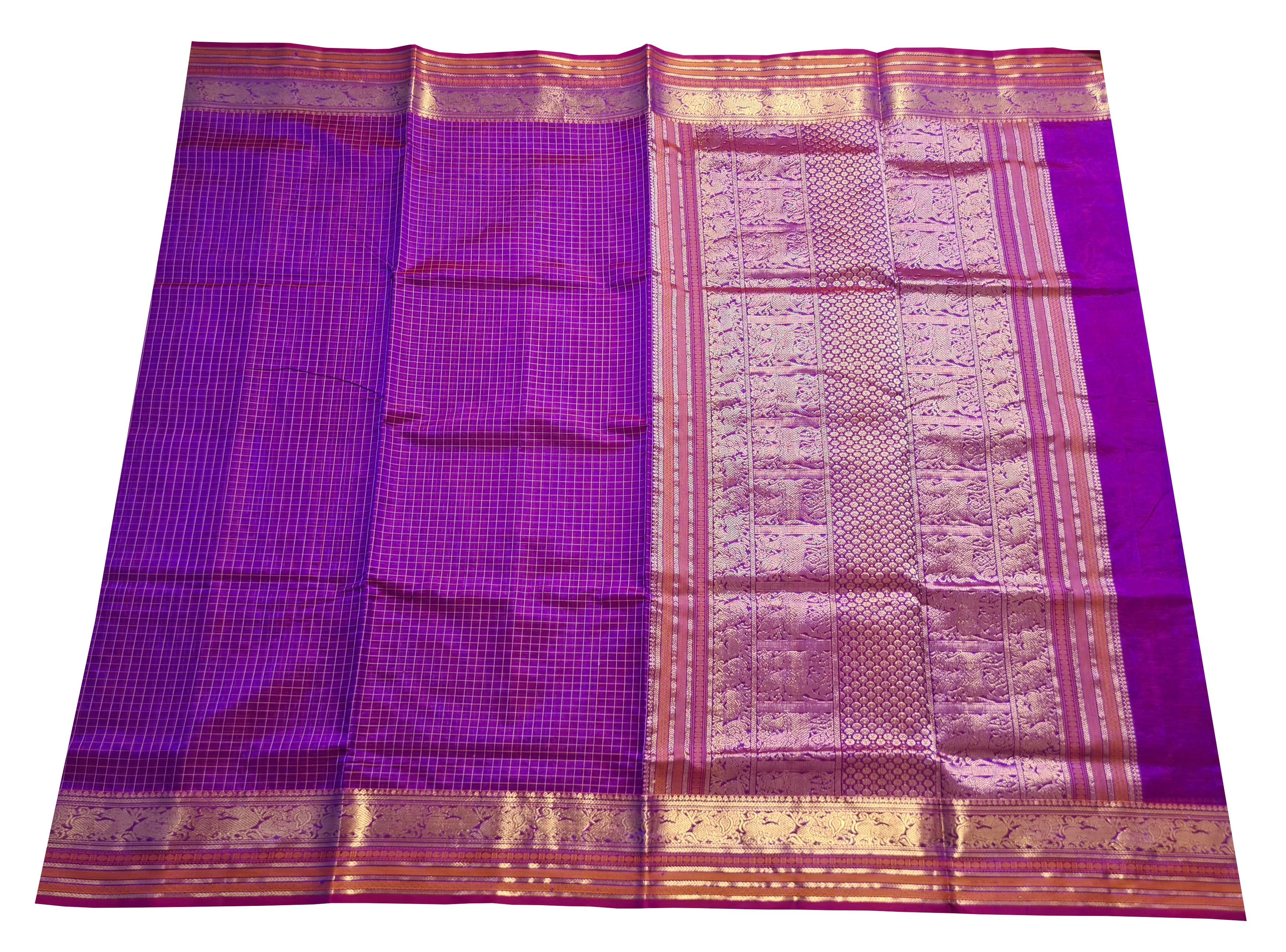Kanchipuram Pure Silk Cotton Saree