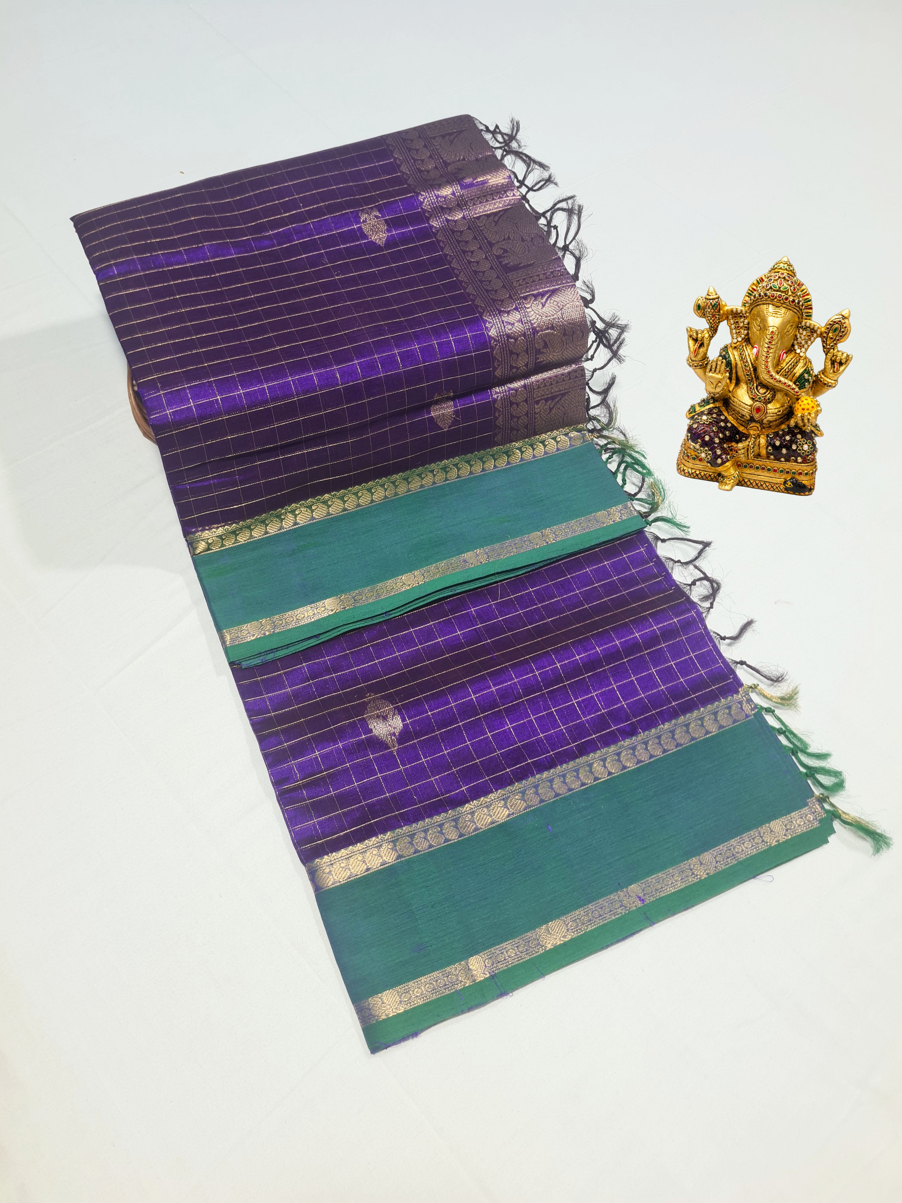 Kanchipuram Pure Silk Cotton Saree