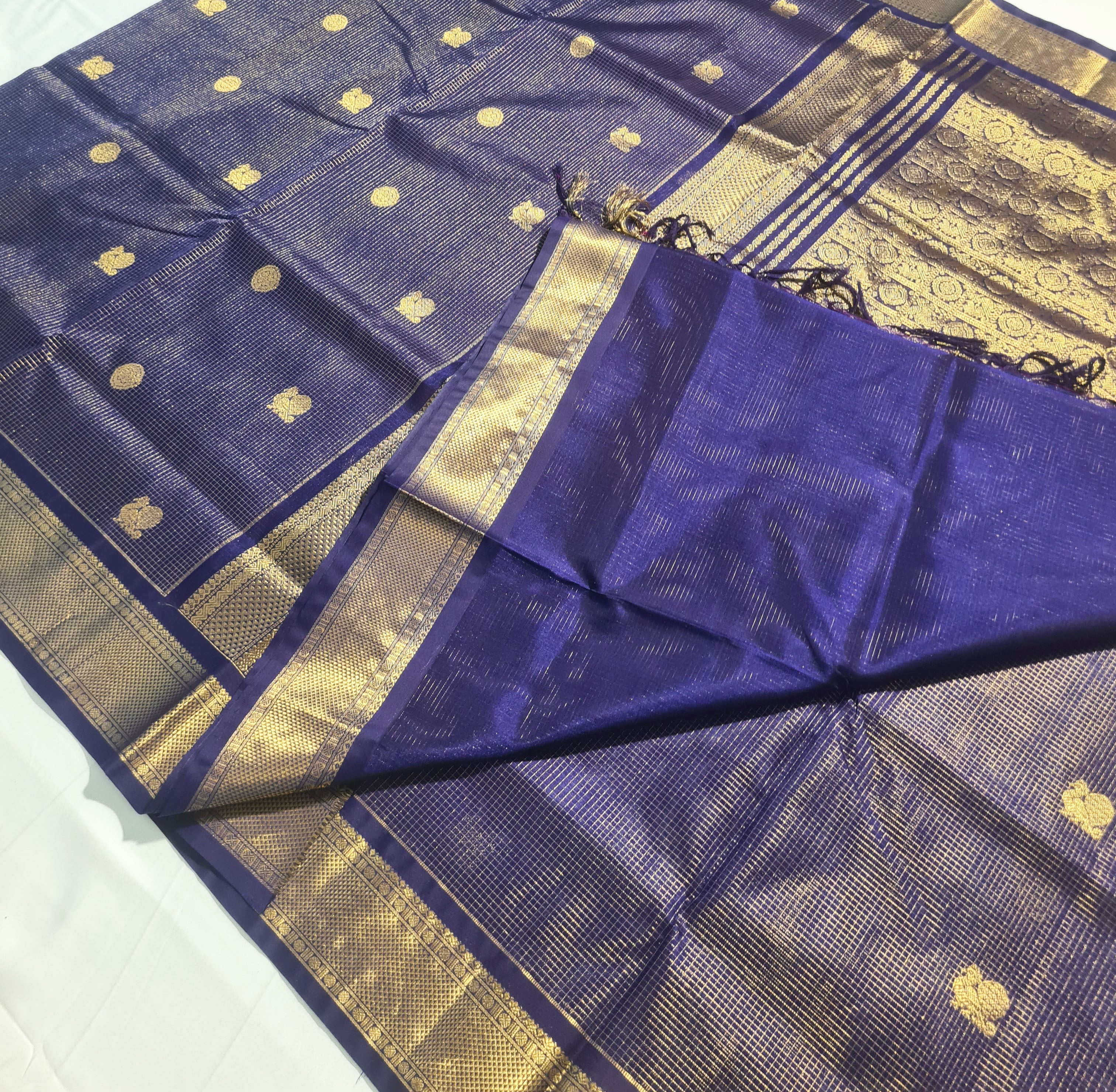 Kanchipuram Pure Silk Cotton Saree