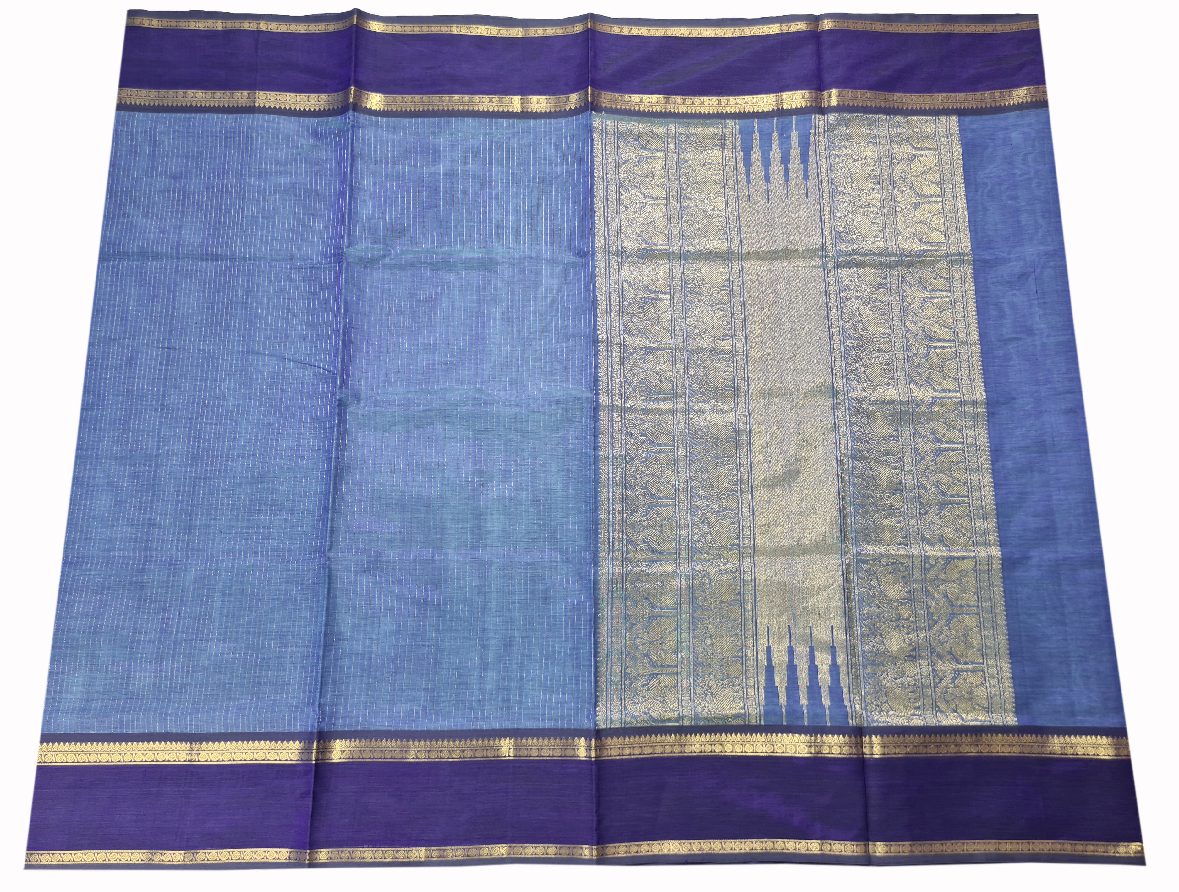 Kanchipuram Pure Silk Cotton Saree